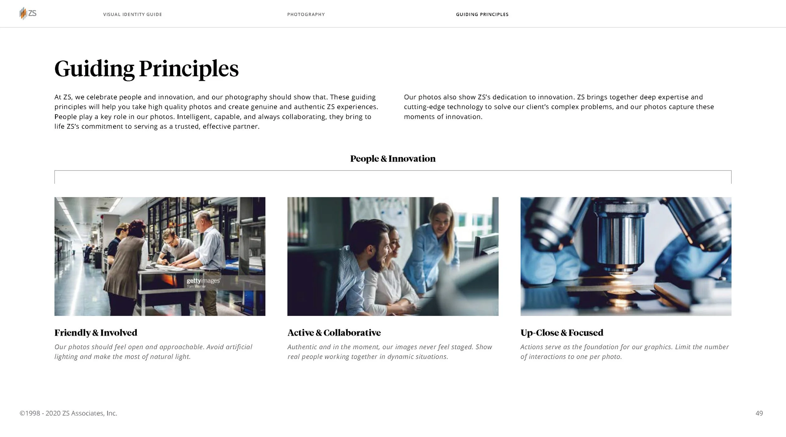 Photography - Guiding Principles