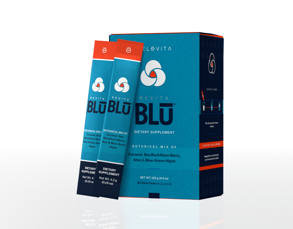 RevitaBlu Supplement - End-to-End New Brand Development + Design