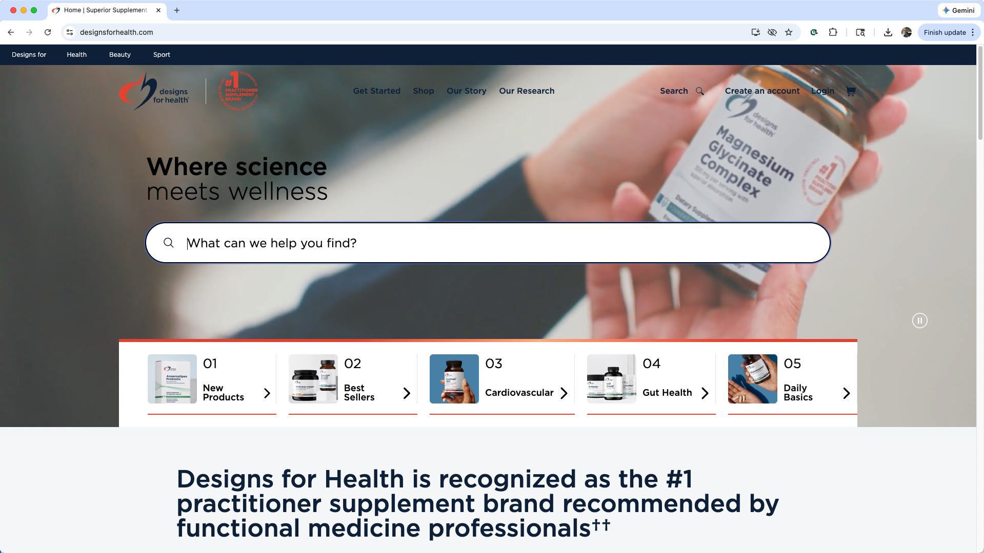 website