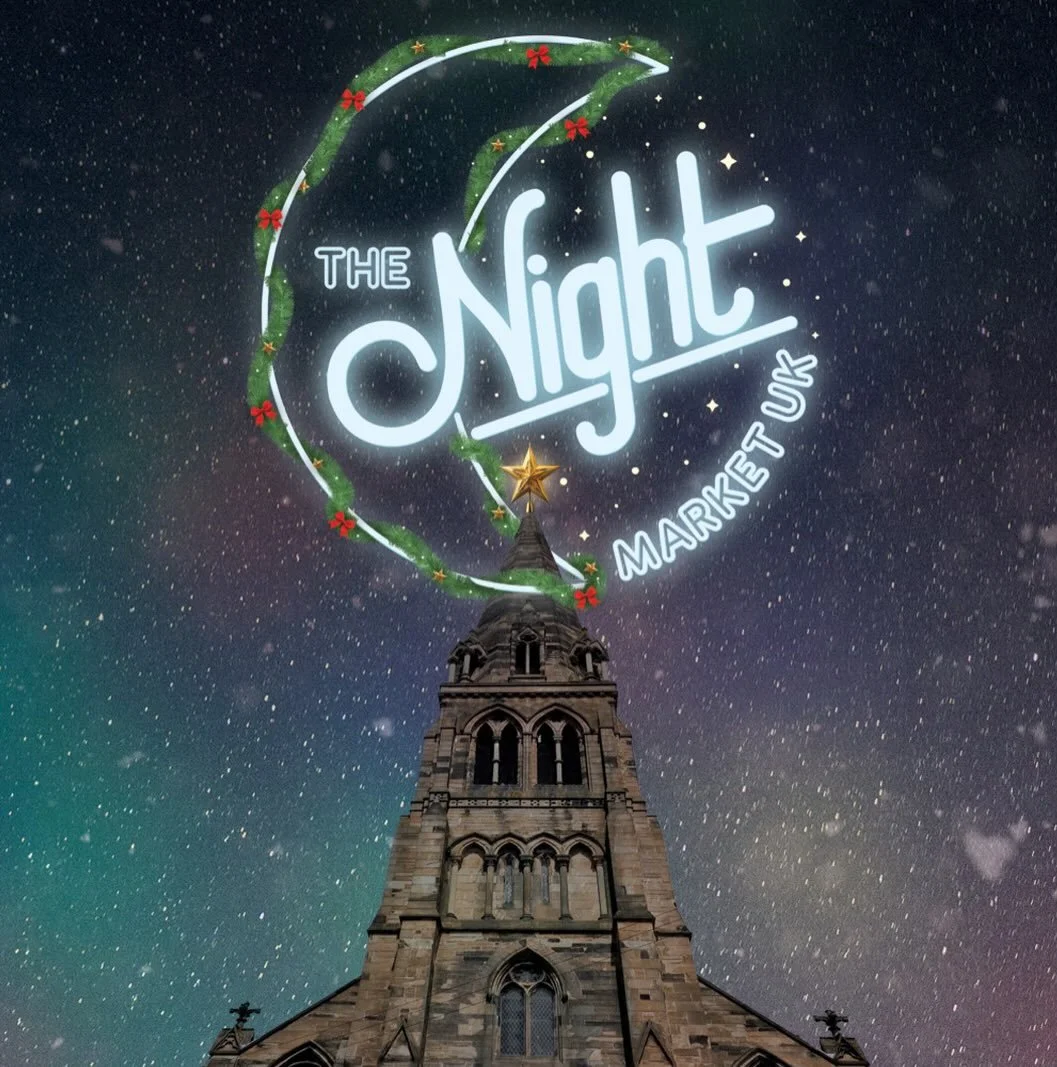 Glasgow friends, looky looky, I&rsquo;m back baby, in a brand new market at an old favourite venue. Come join the fun at @cottiersglasgow with @thenightmarketuk on Weds 3rd Dec from 17:30 - 22:30. That&rsquo;s right, it&rsquo;s officially a night out