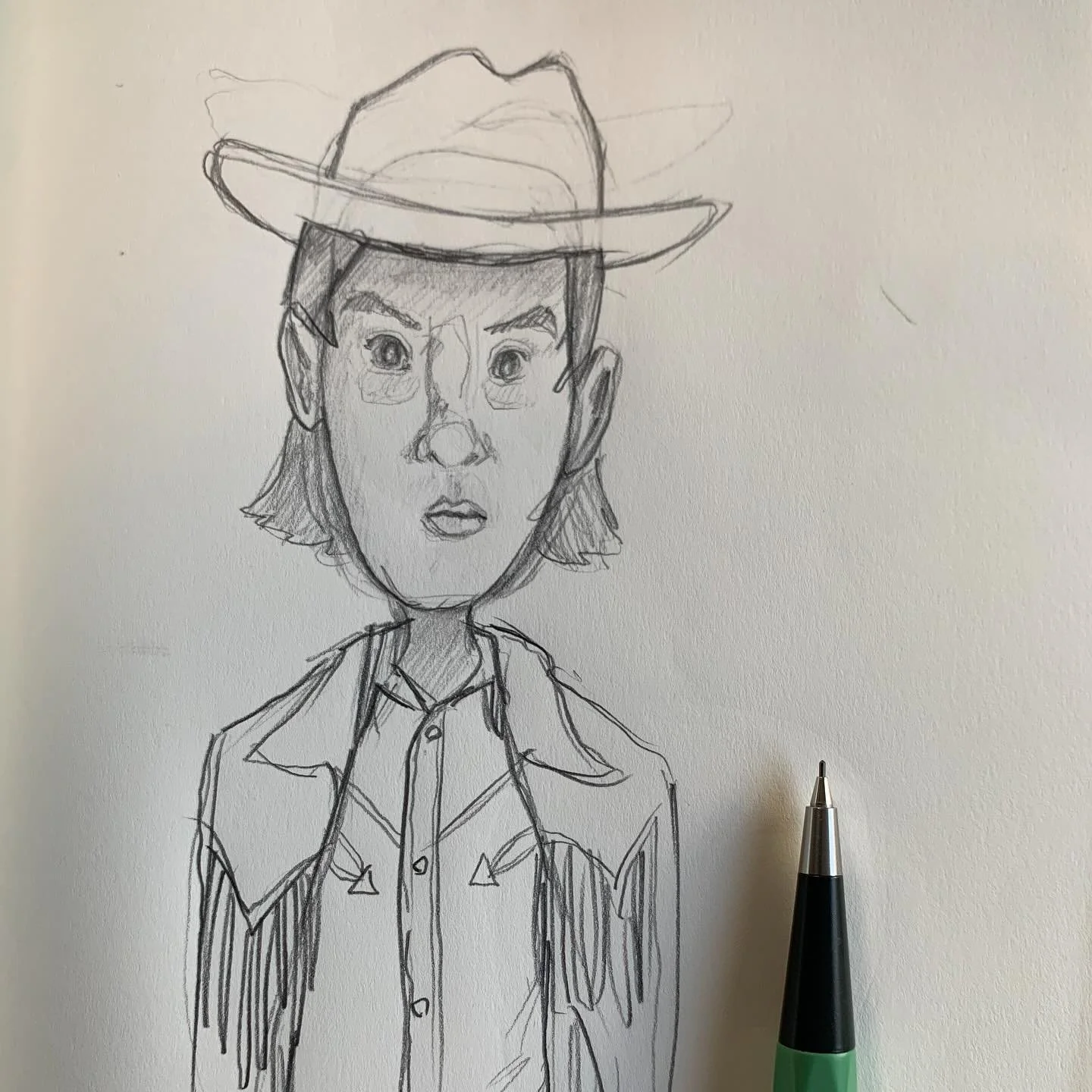 This year has been a strange one work wise, more of which I will reveal in time. The good bits have been in dedicating a bit more time to the drawn stuff with an exhibition in the planning for 2026 at @madeinstirlingstore 
More about this coming soon