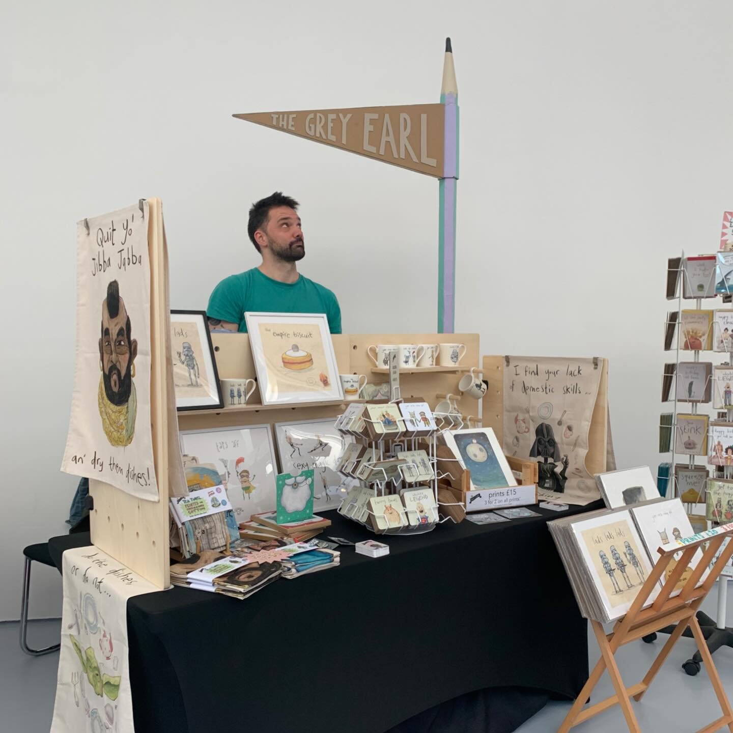 Hello there, it&rsquo;s @thegreyearl sharing my last post as part of today&rsquo;s #teagreentakeover

I&rsquo;ve always drawn pictures and have been busy making things for as long as I can remember. As a kid, I would fill sketch books with illustrati