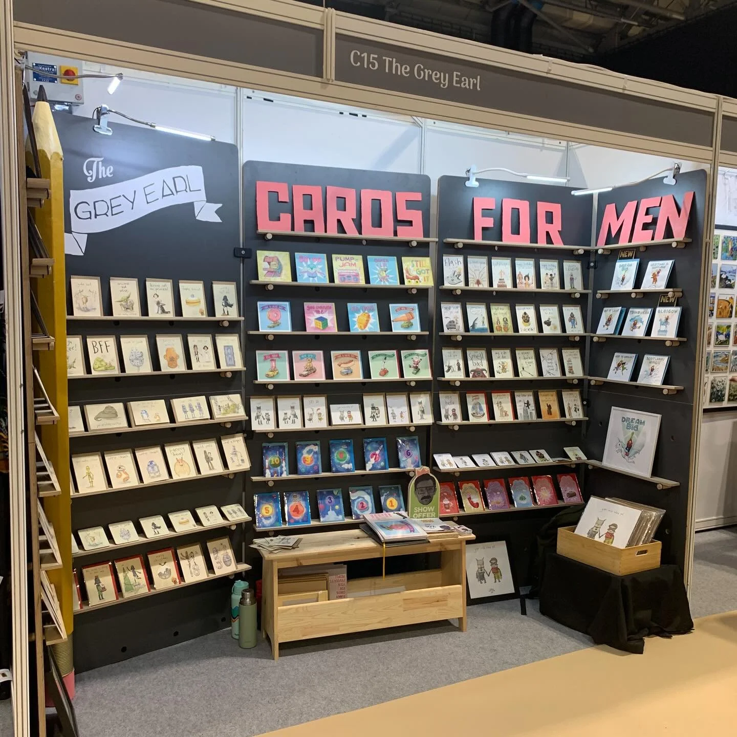 Day 1 underway at @scotlandstradefair , busting out some new designs and the classics. Hopefully coming to a shop near you soon! 

Stand C15 
18th - 20th Jan