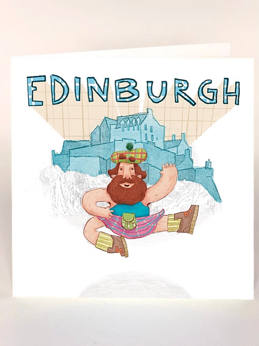 I&rsquo;m launching my latest collection of cards this weekend at @scotlandstradefair in Glasgow. It celebrates all things Scottish and will make a great addition to shops appealing to the tourist market of Scotland. If you&rsquo;re a shop owner or b