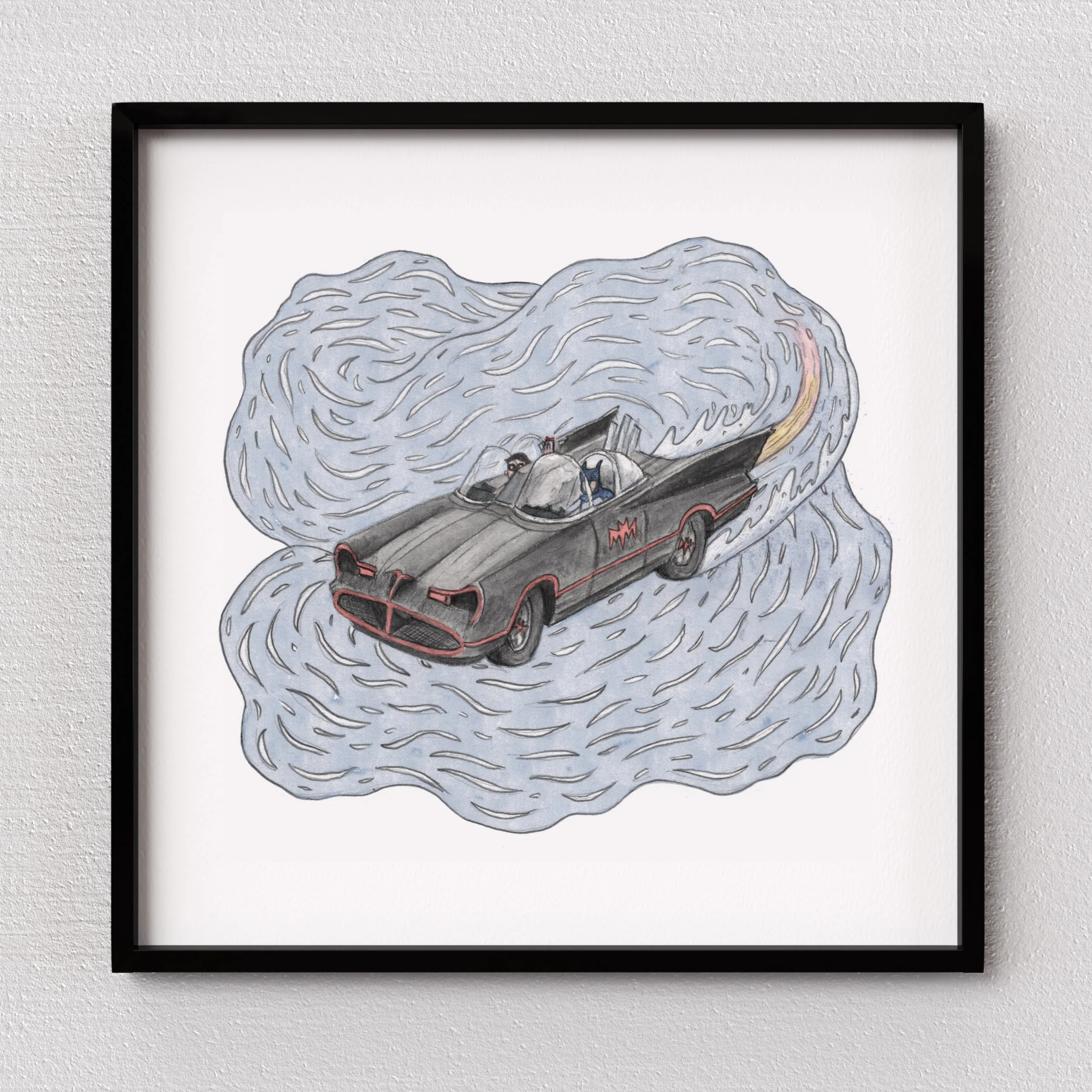Batman - The Batmobile - Limited Edition | Giclee Print