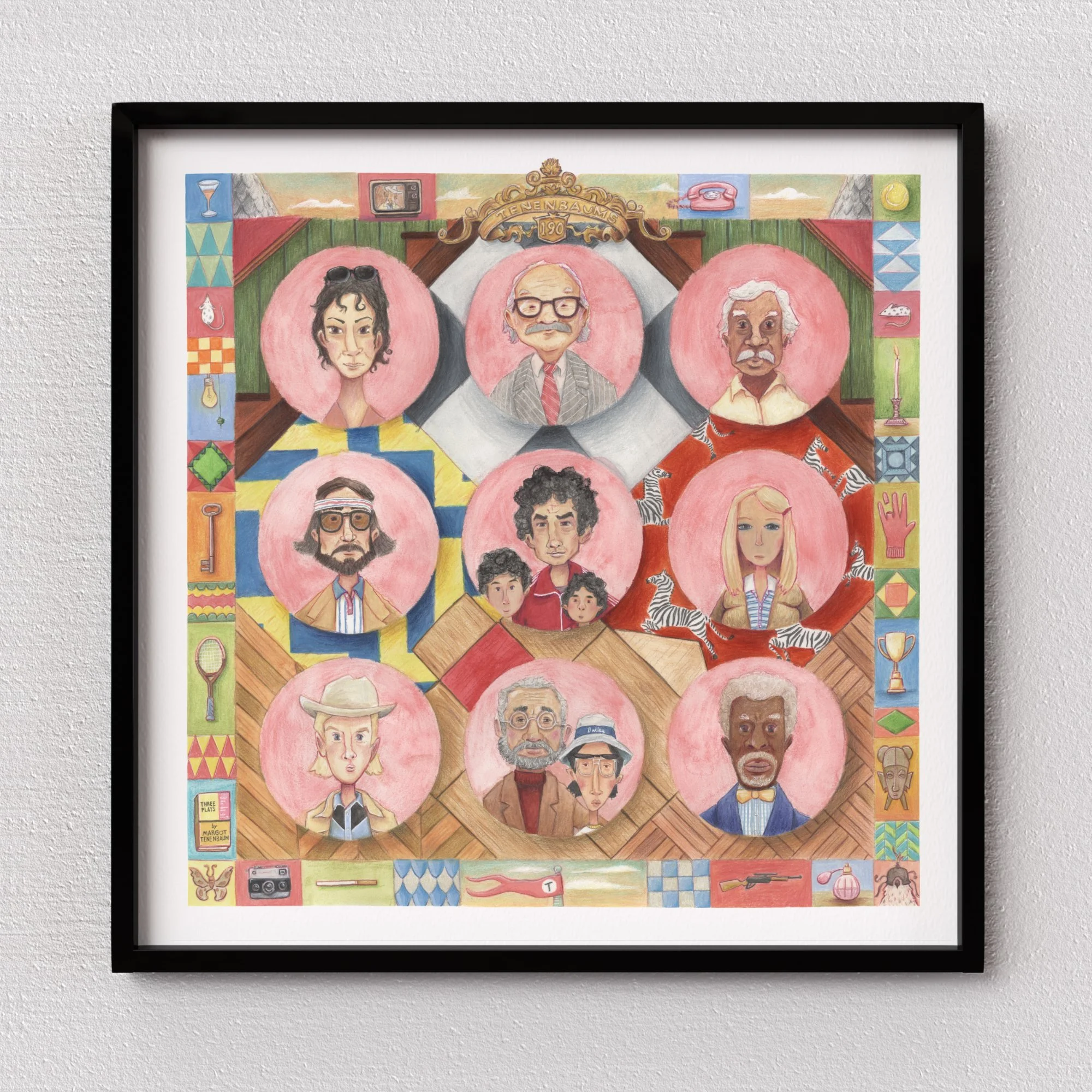 ROYAL-TENENBAUMS-giclee-PRINT-illustration--fan-art-wes-anderson-movie-film-cinema-black-frame.jpg