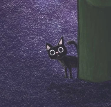 witches-new-baby-witch-cat-newborn-pregnant-parent-bun-in-the-coven-card-halloween-scary-horror-party-goth-undead-alternative-funny-cute-humour-hand-drawn-illustration-made-in-the-uk-scotland-joke-gif