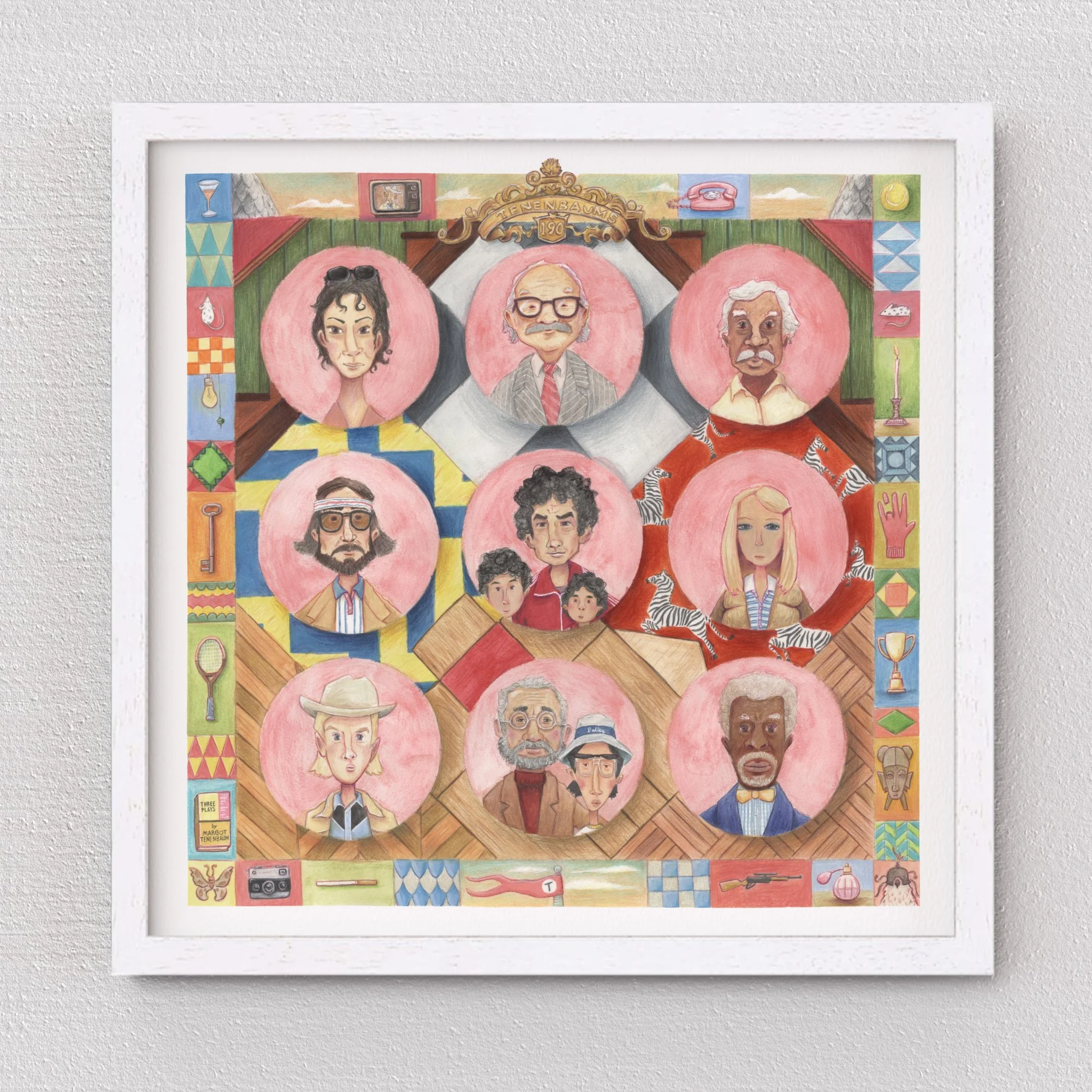 Royal Tenenbaums - Limited Edition | Giclee Print
