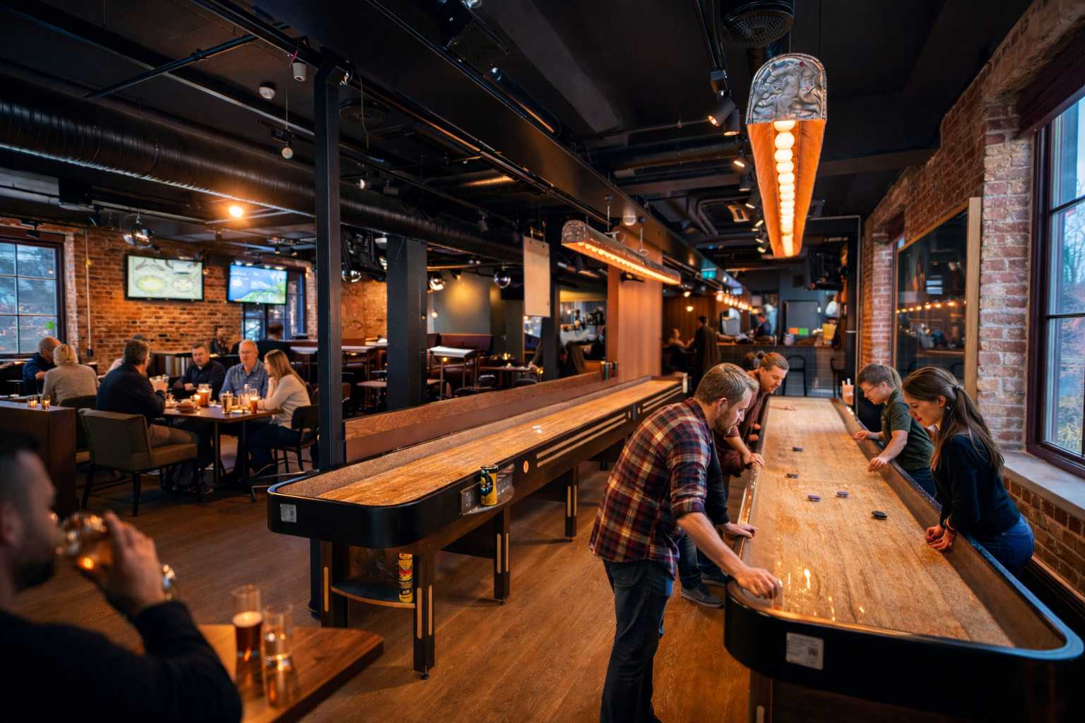 sportsbar shuffleboard