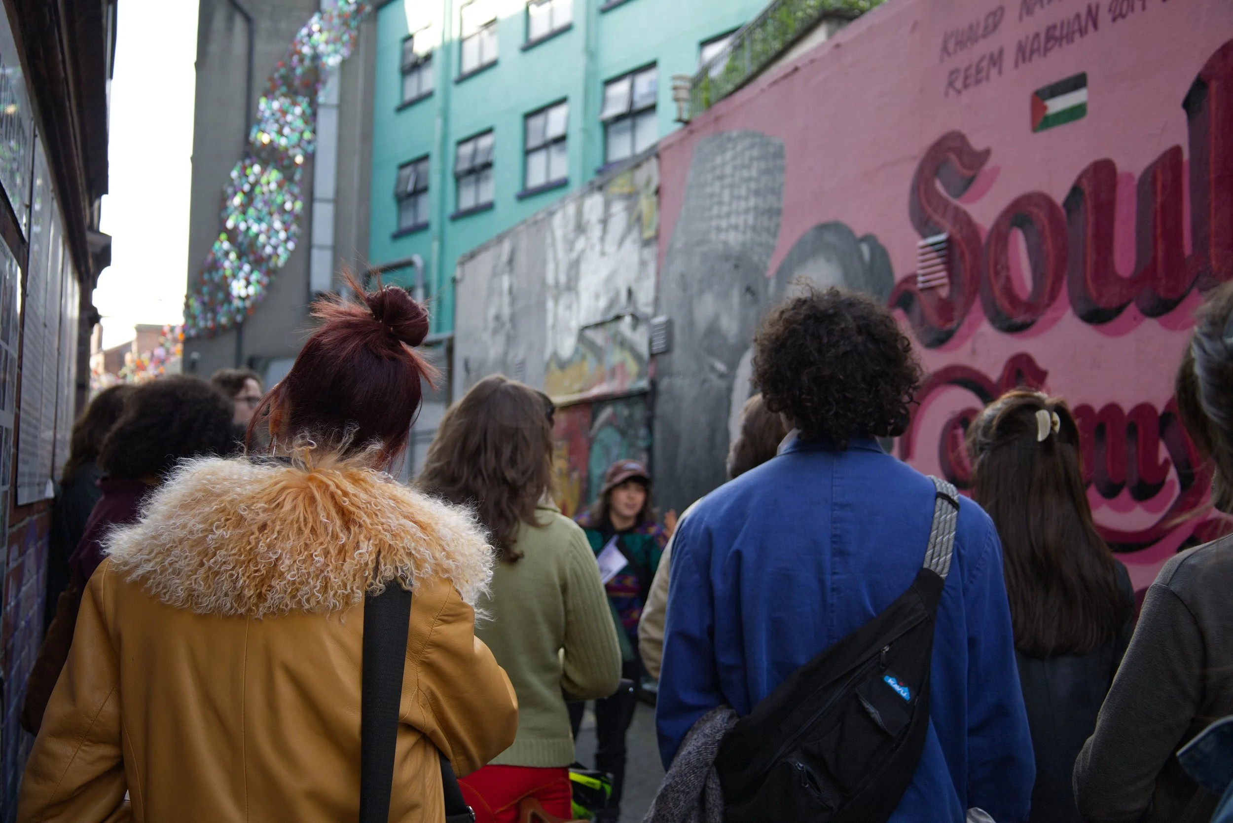 At ESTR and Holly Pereira's part of the Icon Walk