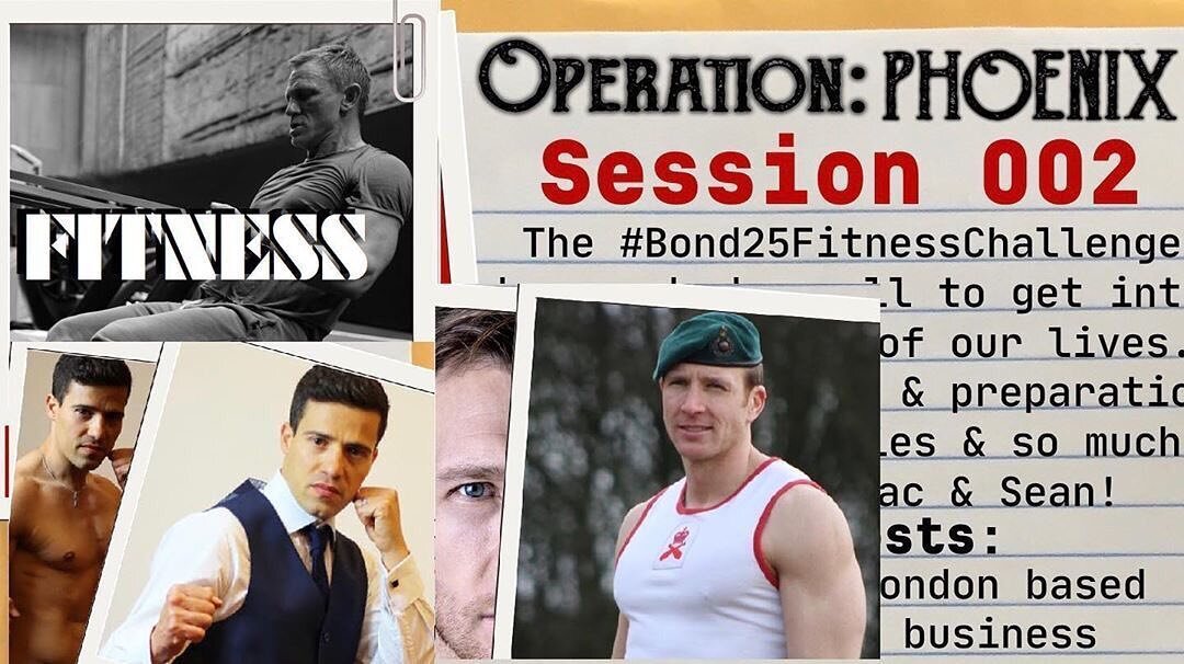 Re-post from @thebondexperience 
The Fitness Panel from Operation: PHOENIX is now a video up on our YouTube channel!

Sean Lerwill and Giacomo Farci team up to discuss the mindset around health and fitness.  Mind and Body go together as they take que
