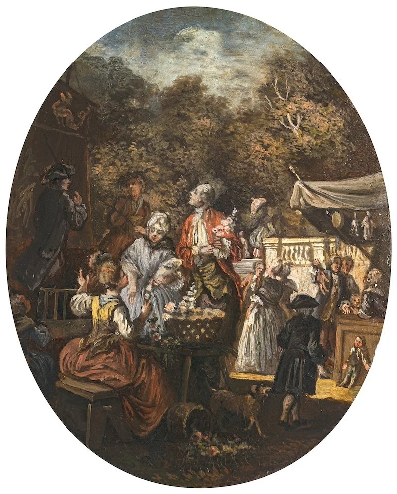 Gabriel Saint Aubin, attributed to
