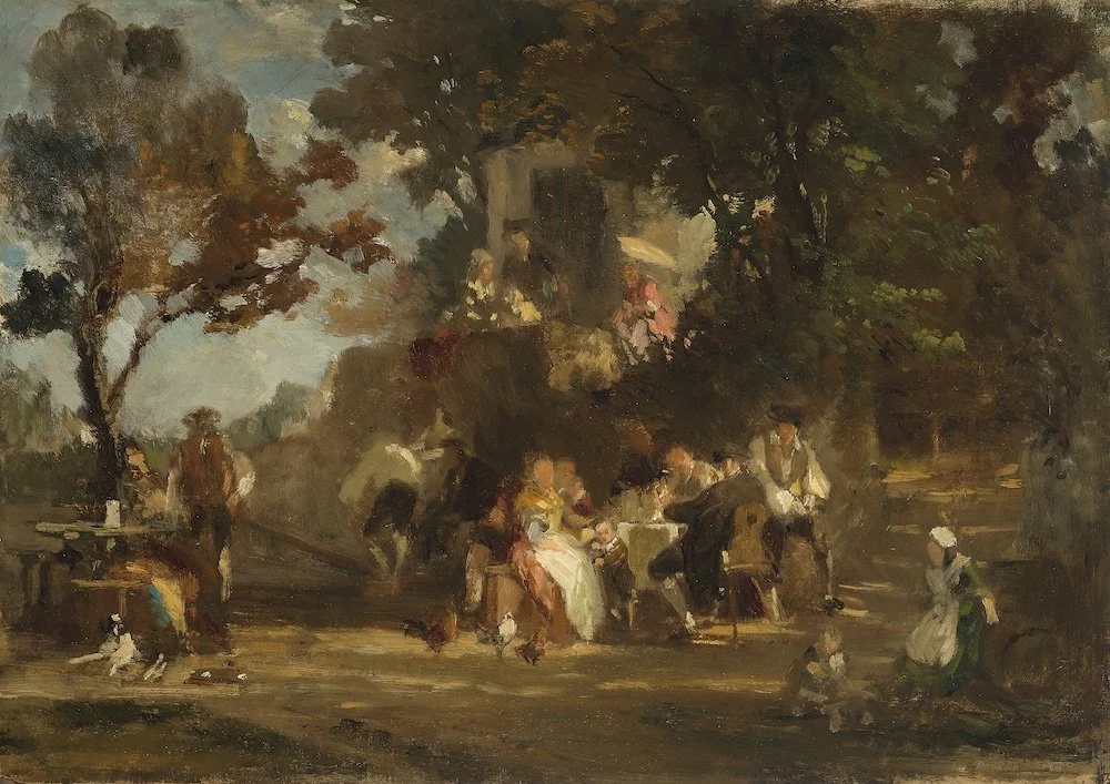 Munich School, Circle of Wilhelm Leibl