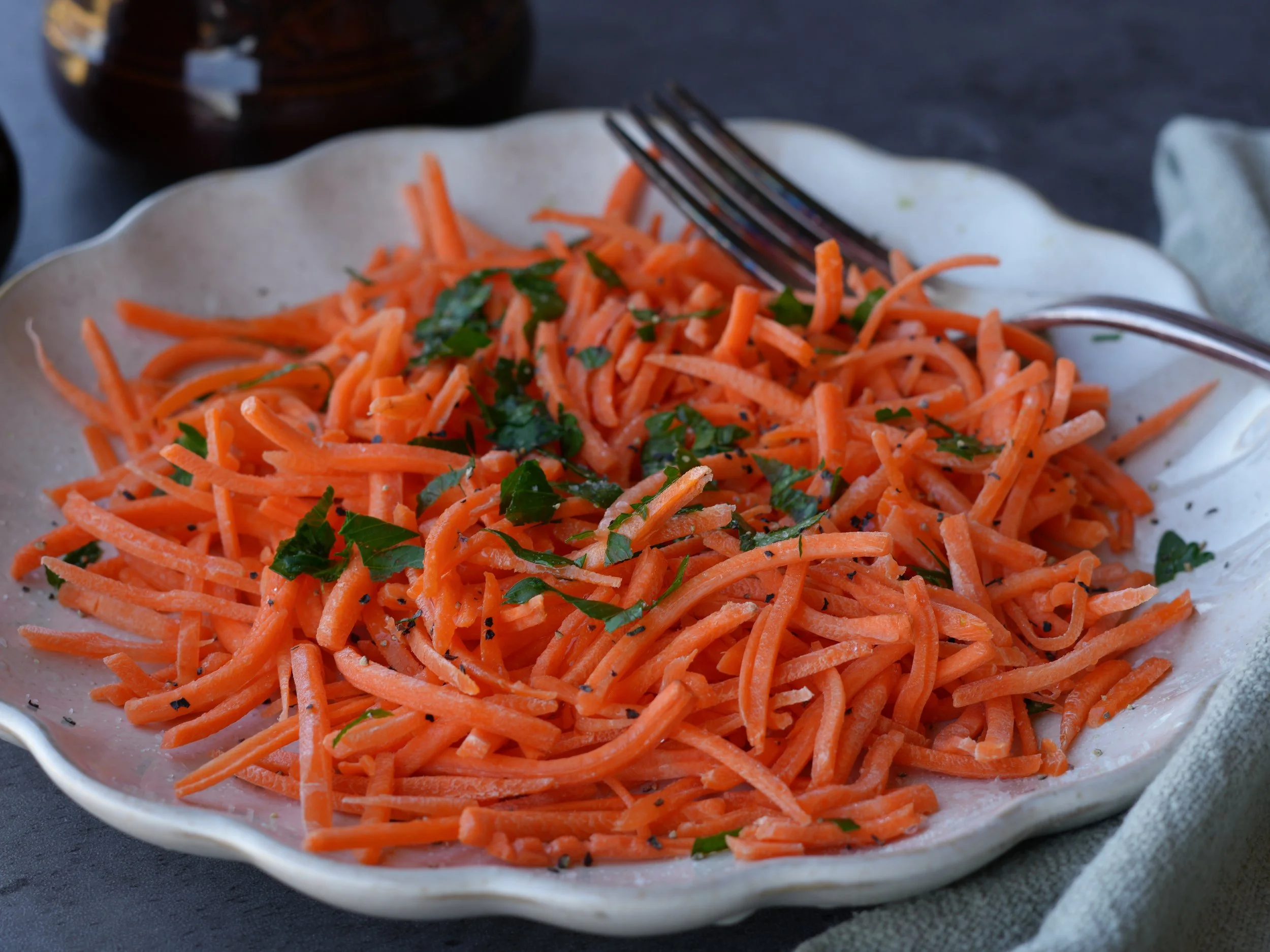 raw carrot salad