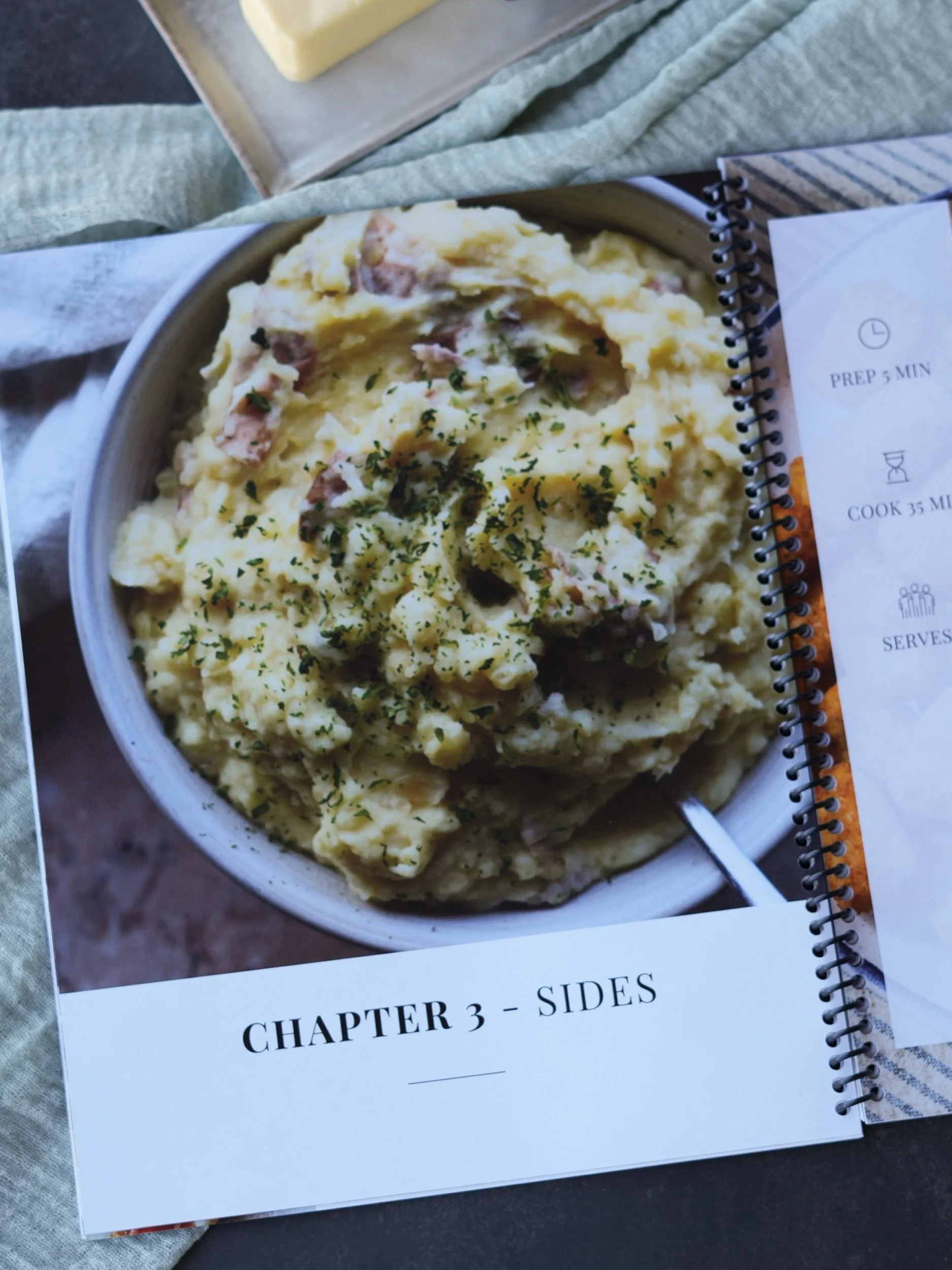 spiral bound cookbook