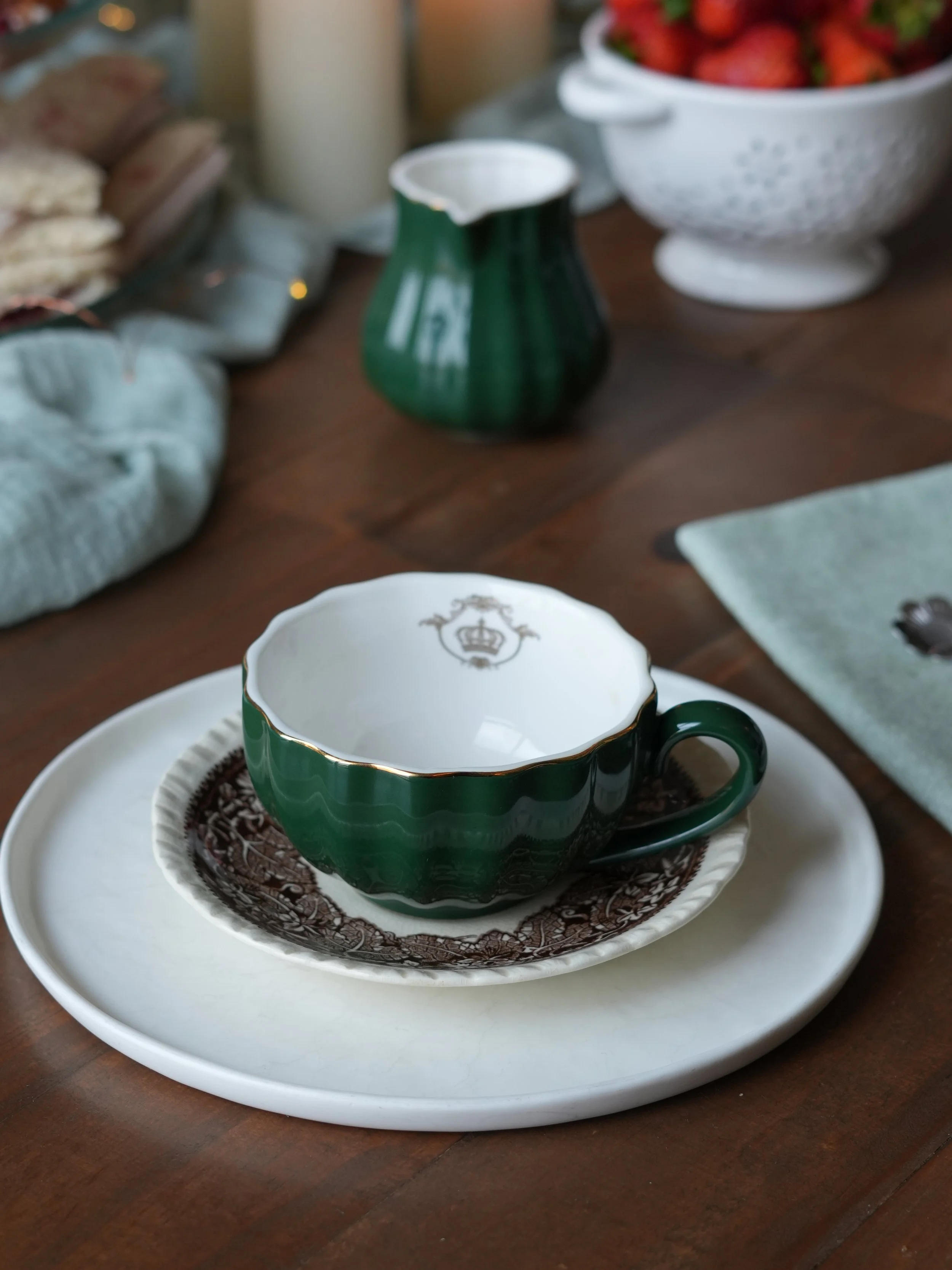 tea party tablescape