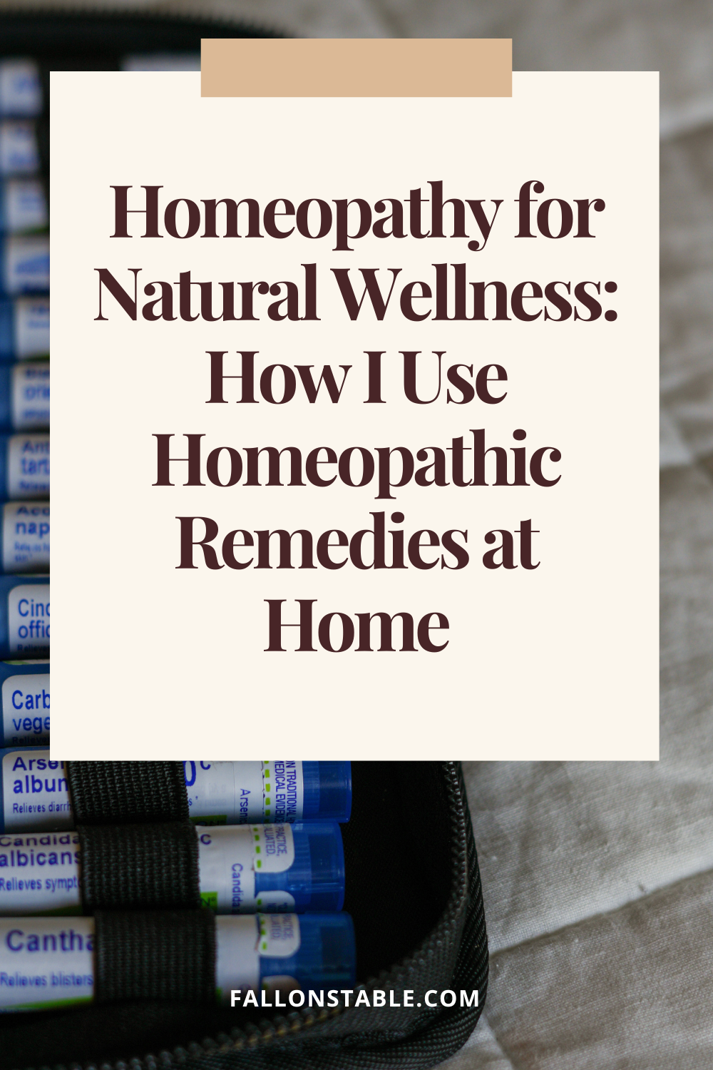 How to Get Started with Homeopathy At Home