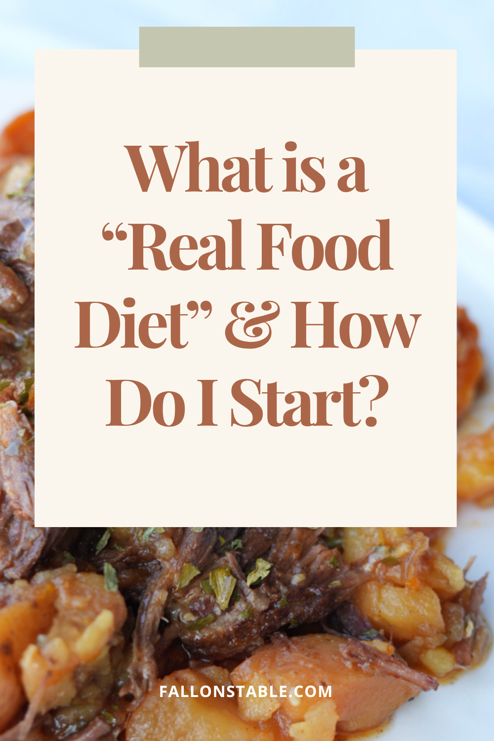 What Is a Real Food Diet? A Guide for Beginners!