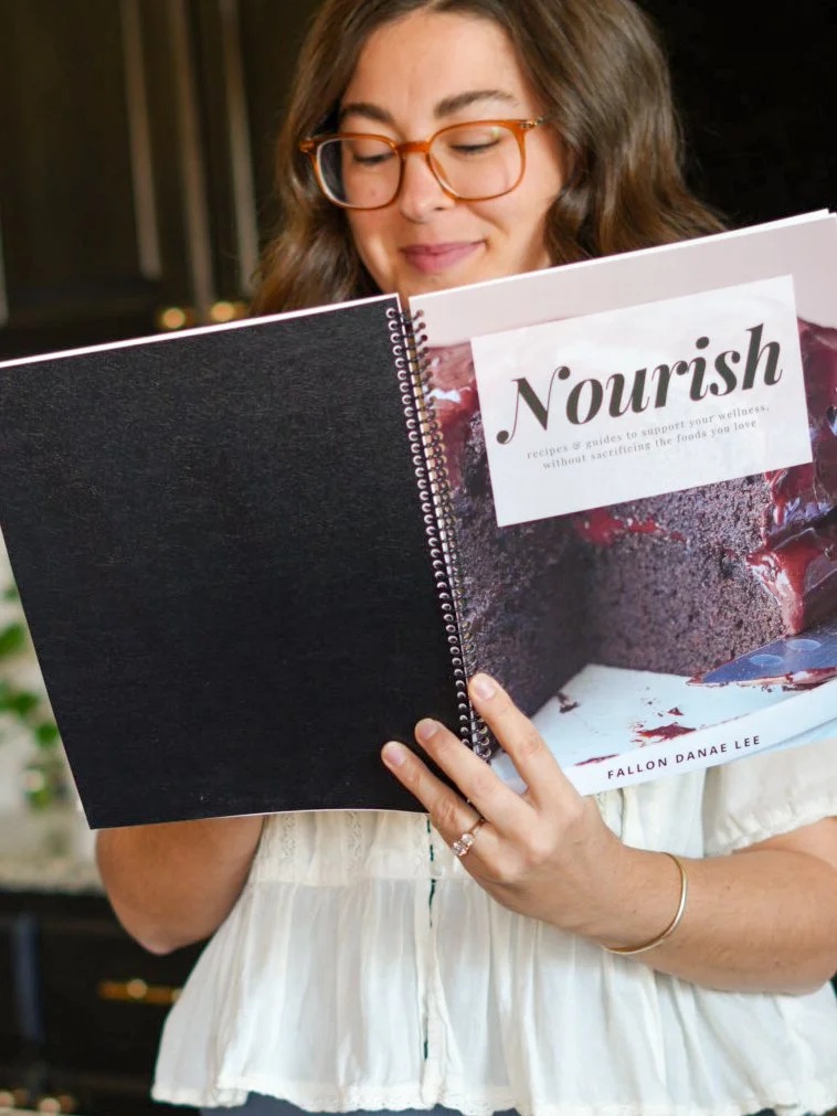 simple, nourishing real food recipes in my Nourish Cookbook!