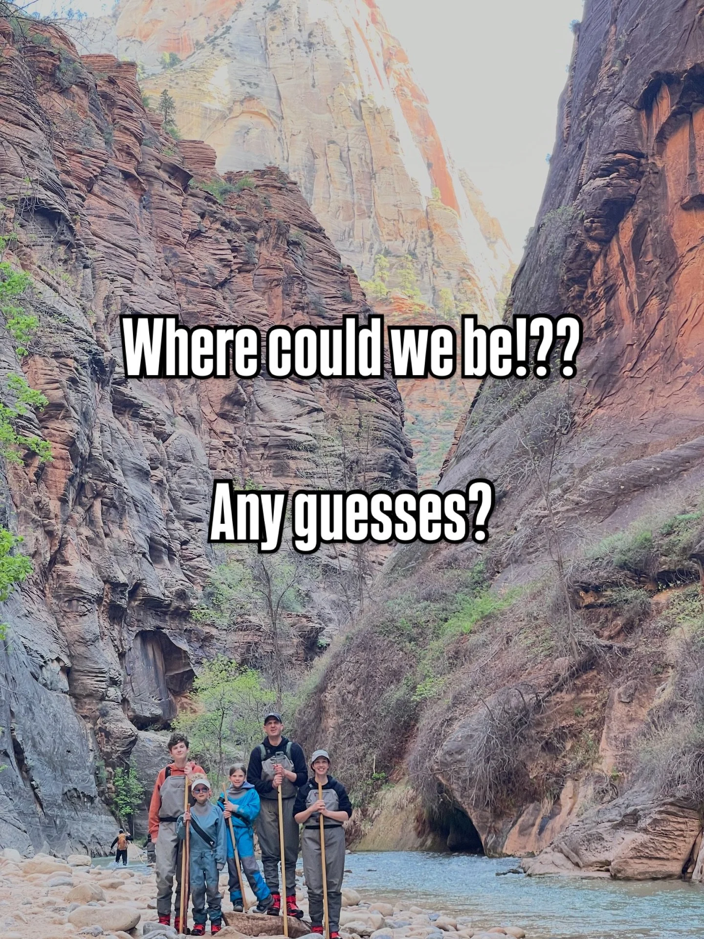Spring Break 2026 ⛰️🪨

Here&rsquo;s a teaser from the week. 

Can you guess where we are??

More to come!🥰

#springbreak2026 #thebestdays