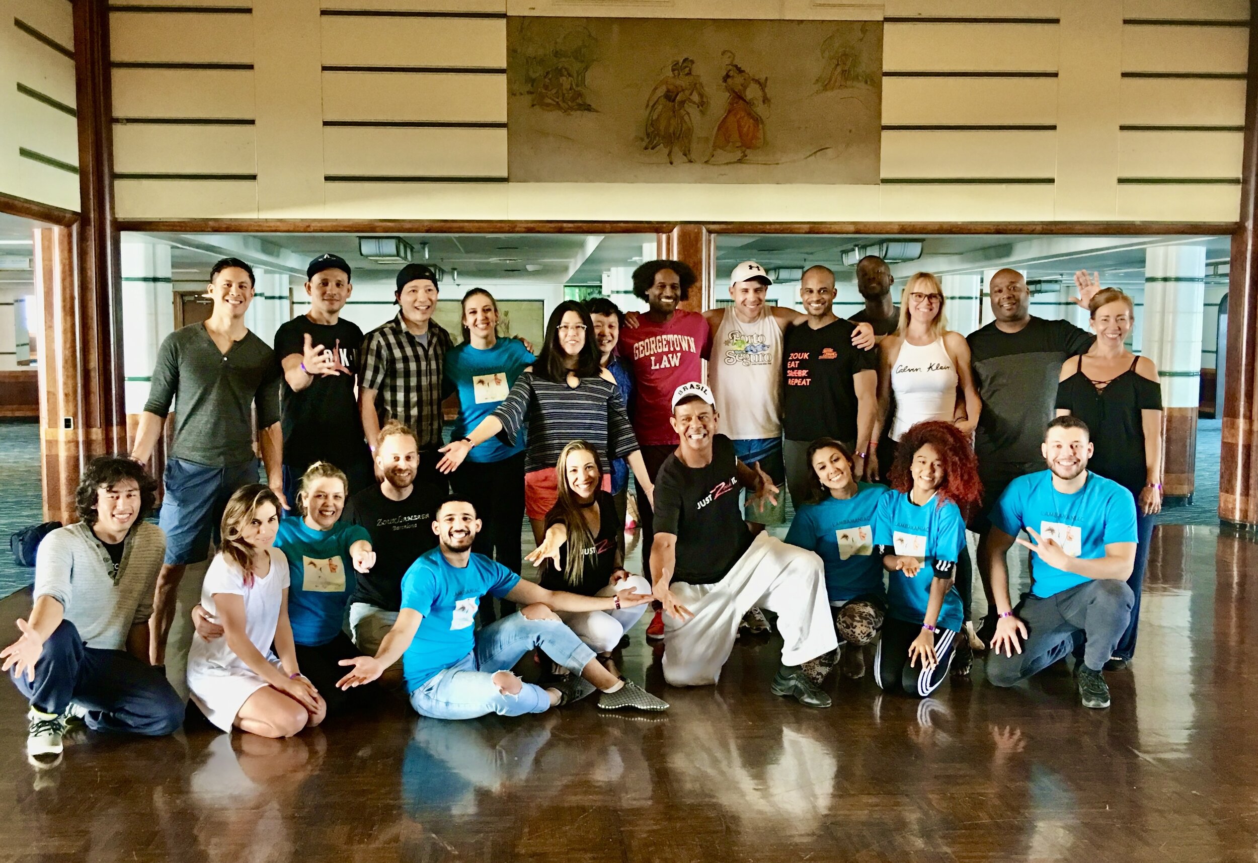 Master Braz and Lamba Crew at L.A. Zouk Congress 2018