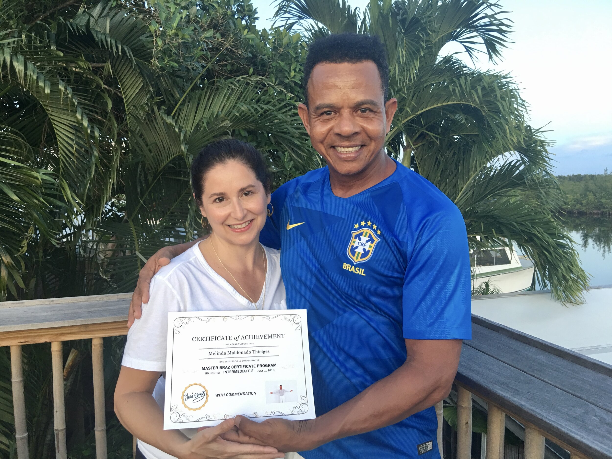 Mindy Theiges Receives Master Braz Certificate
