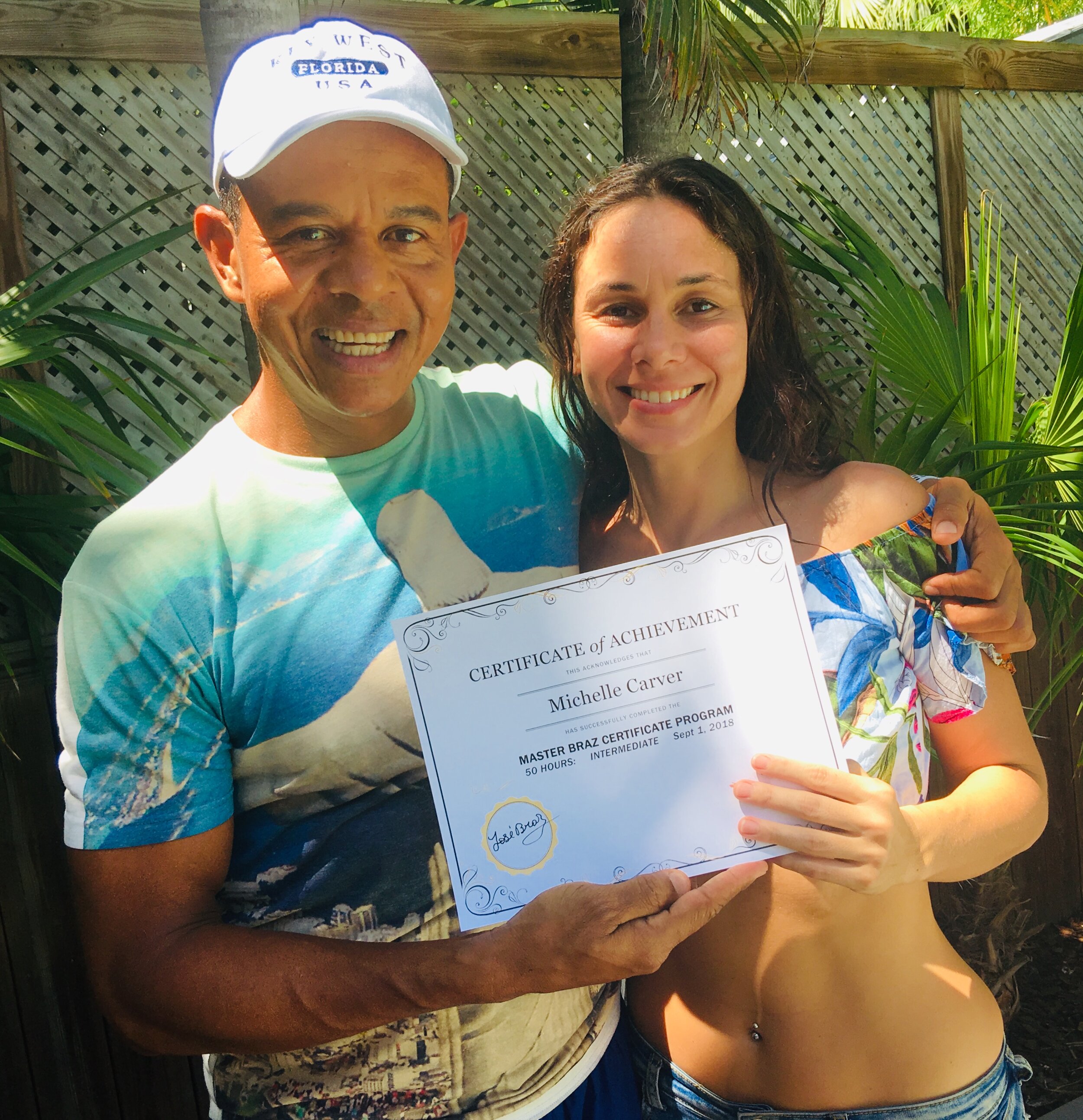 Michelle Carver Completed Master Braz Intermediate Course 2018