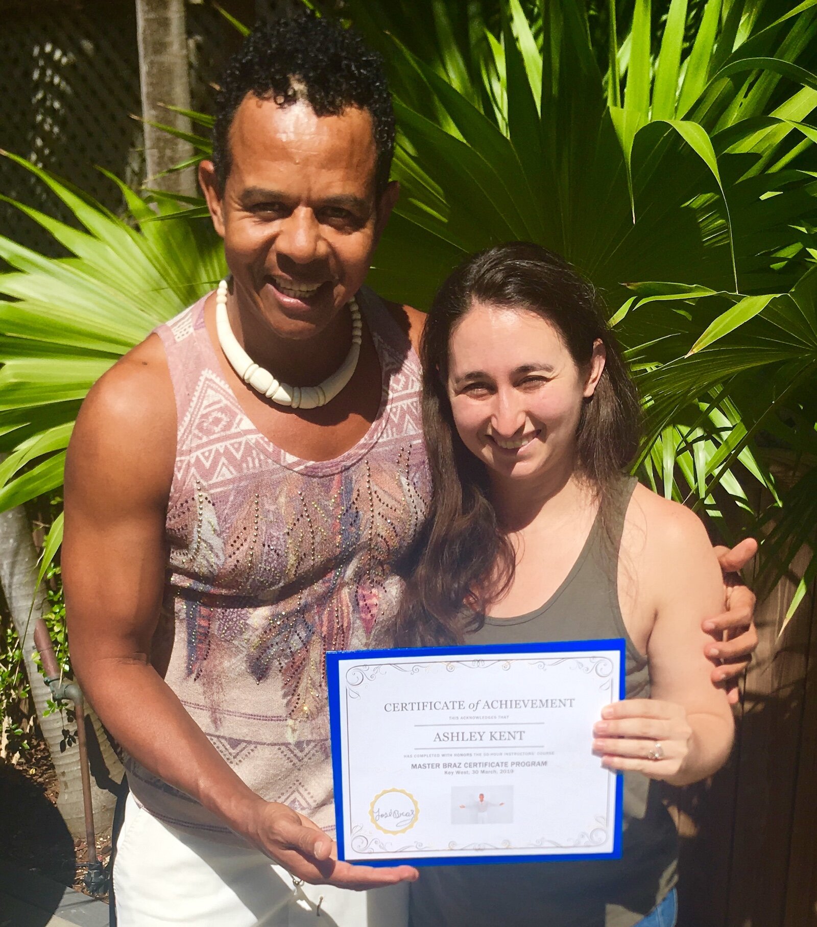 Ashley Kent Receives Master Braz Certificate