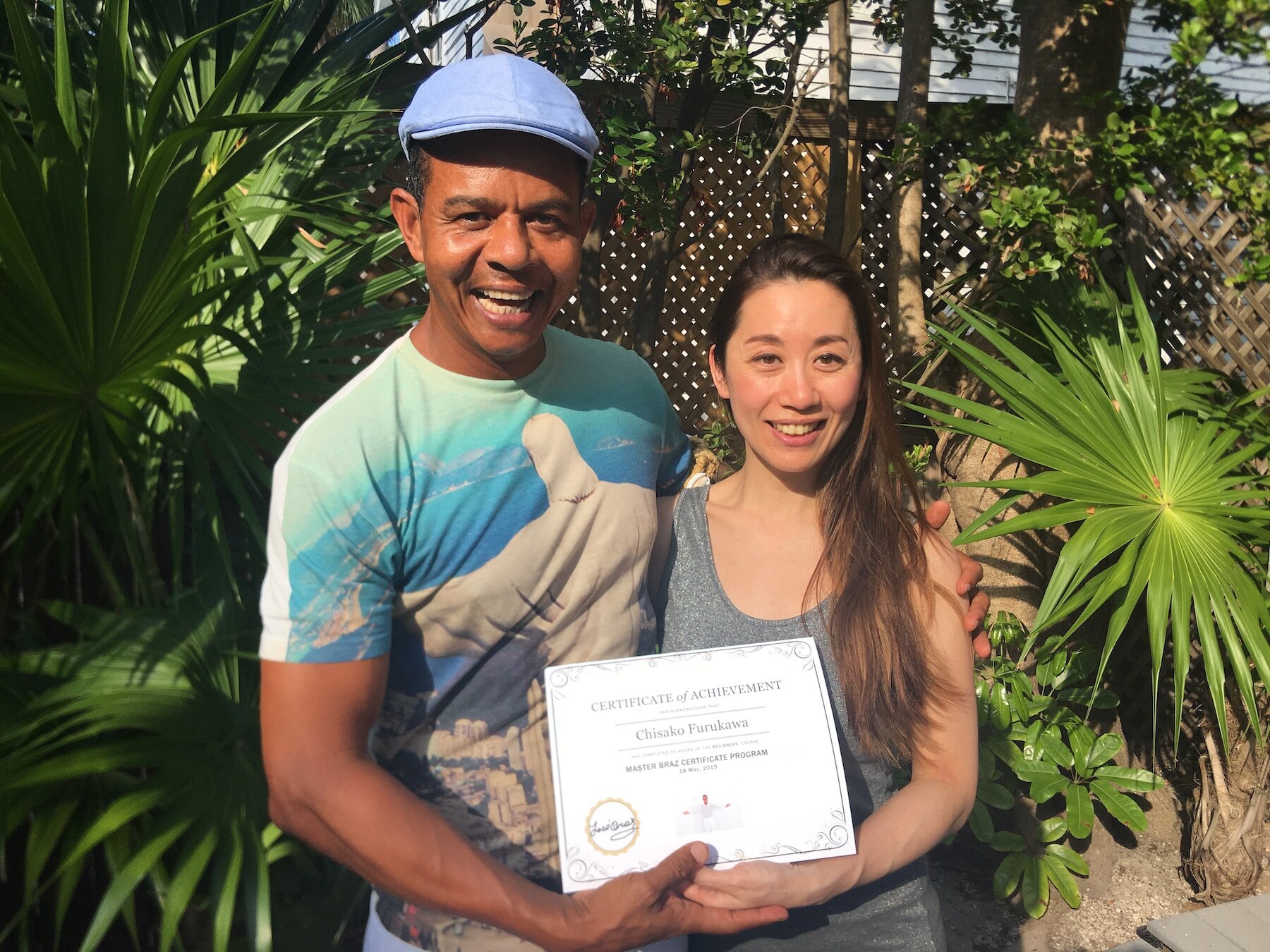 Chisako Furukawa Completes Master Braz Certificate Course