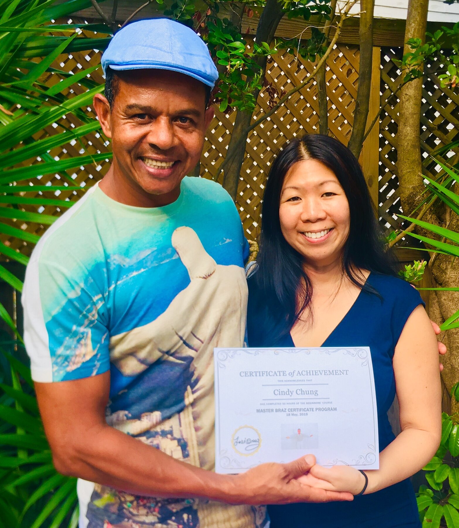 Cindy Chung Completes Master Braz Certificate Course