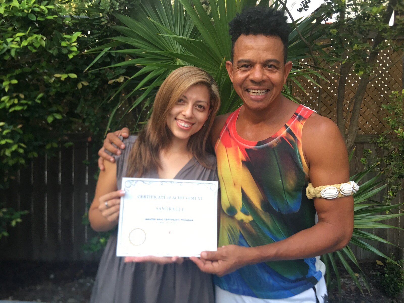Sandra Lle Completes Master Braz Certificate Course 2019