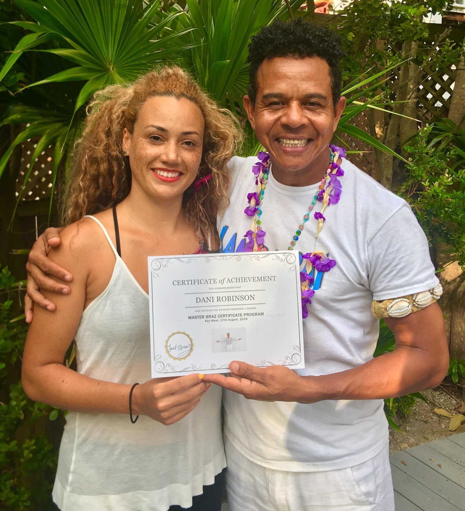 Dani Robinson Completes Master Braz Certificate Course 2019