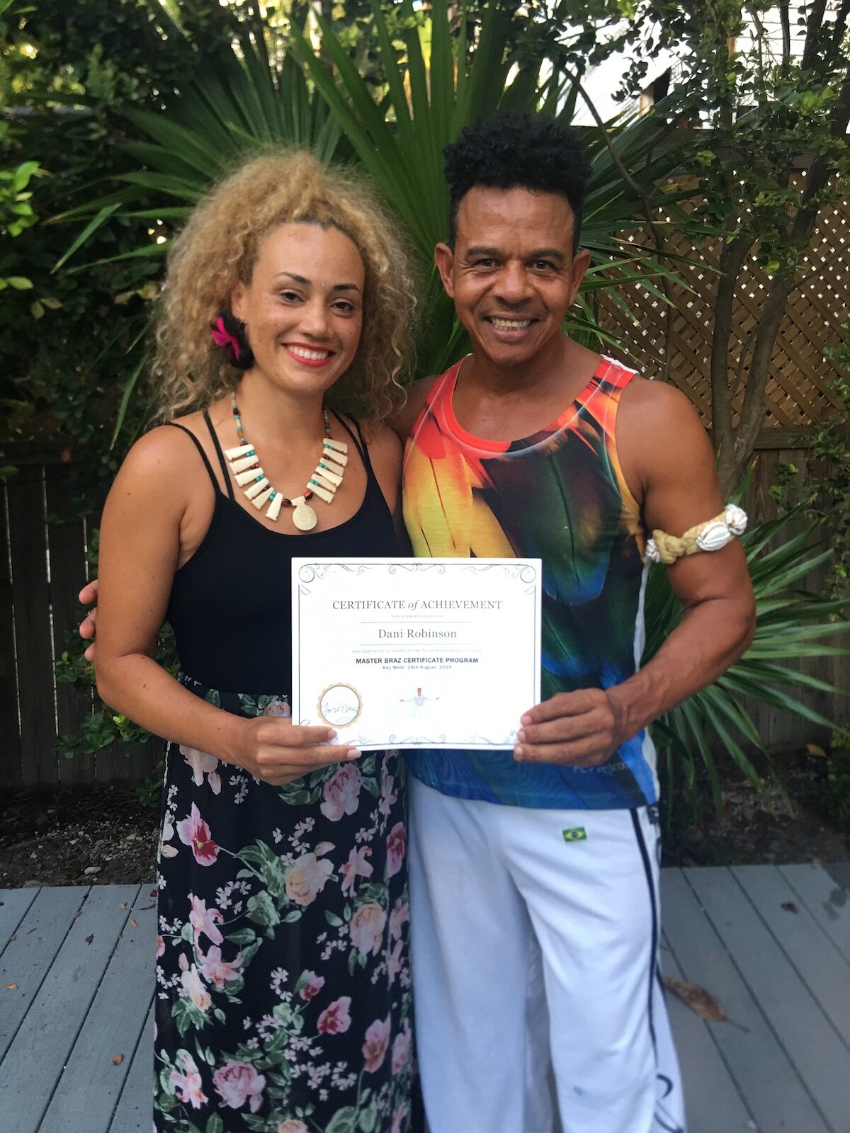 Dani Robinson Completes Master Braz Certificate Course 2019