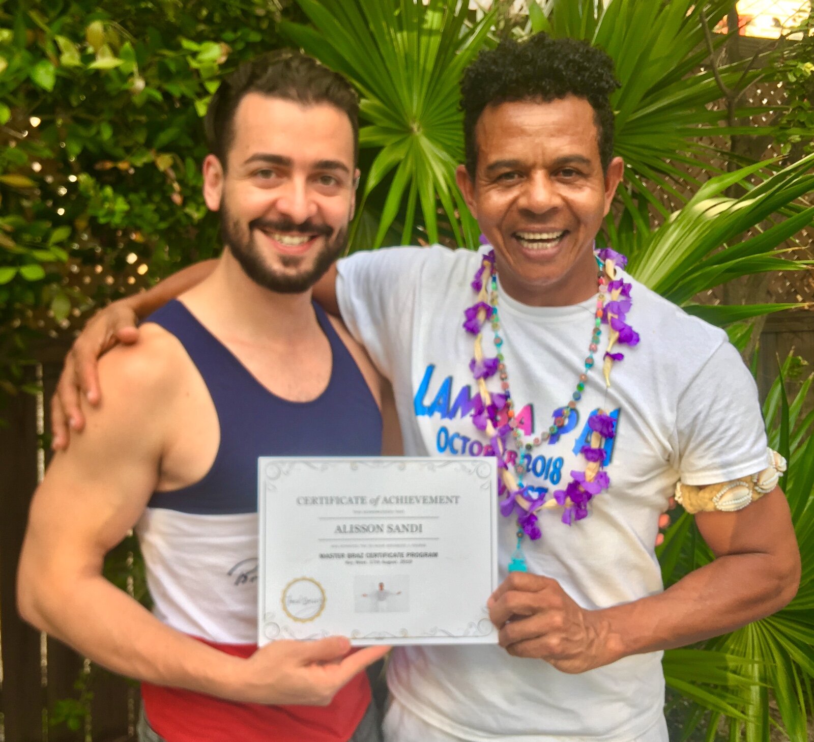 Alisson Sandi Completes Master Braz Certificate Course 2019