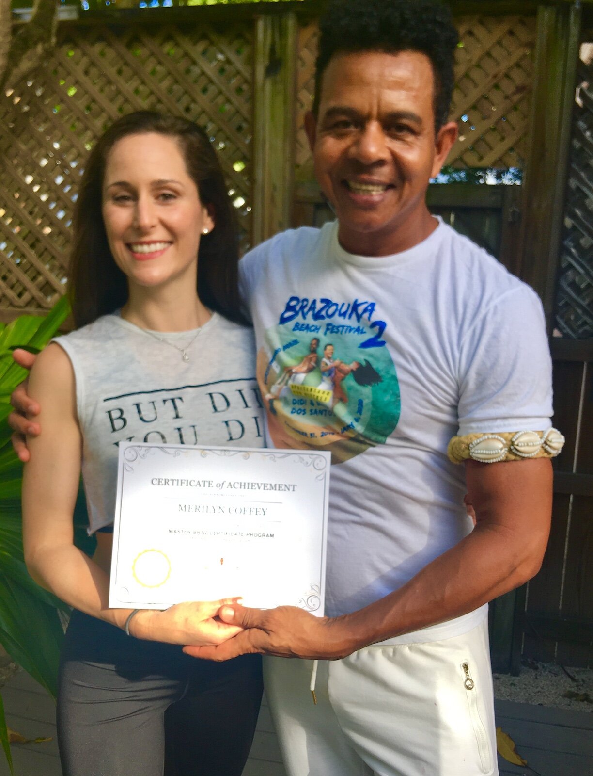 Merilyn Coffey Completes Master Braz Certificate Course 2019