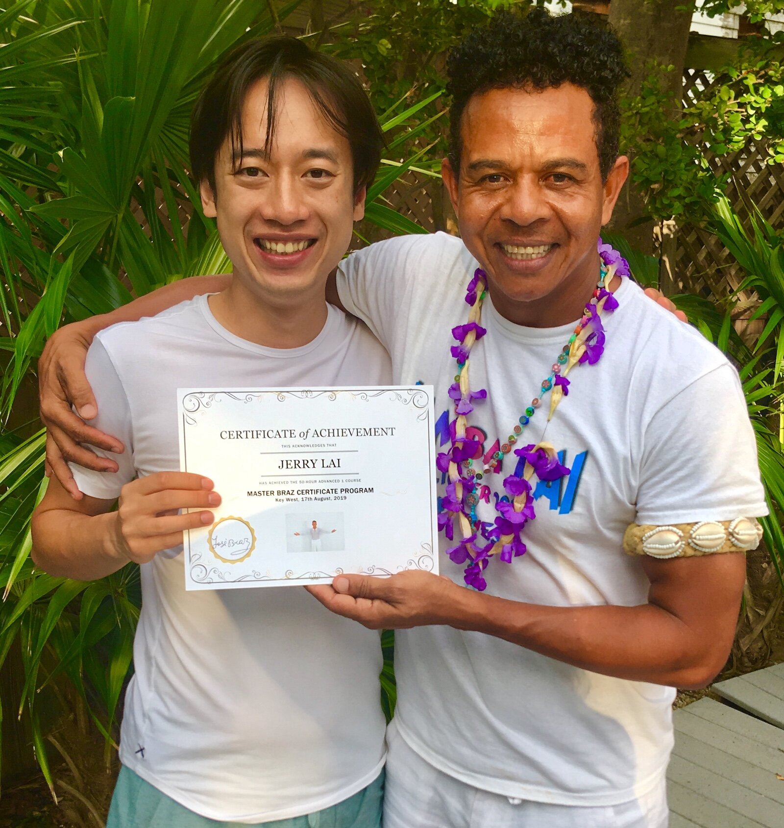 Jerry Lai Completes Master Braz Certificate Course 2019