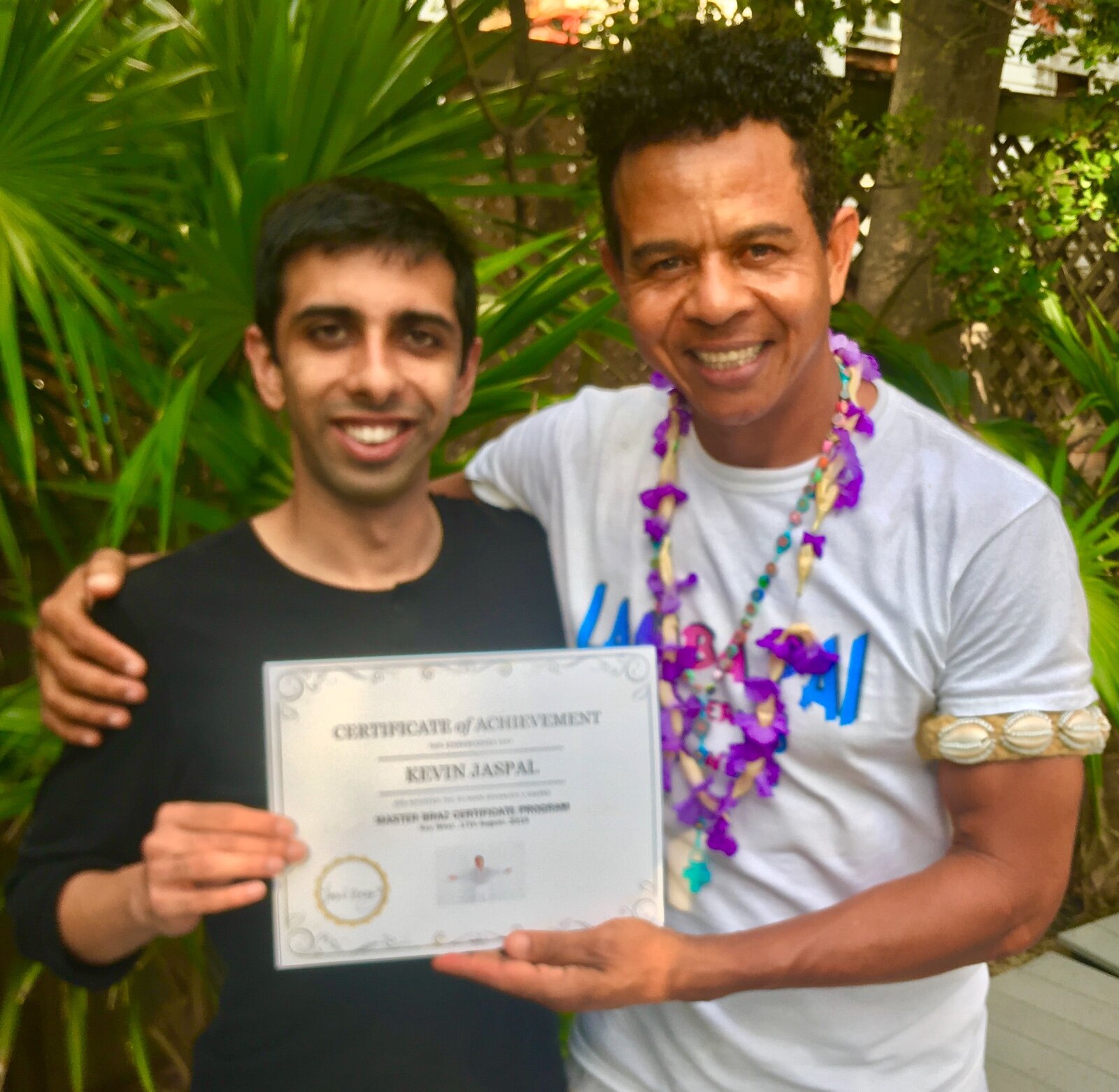 Kevin Jaspal Completes Master Braz Certificate Course 2019