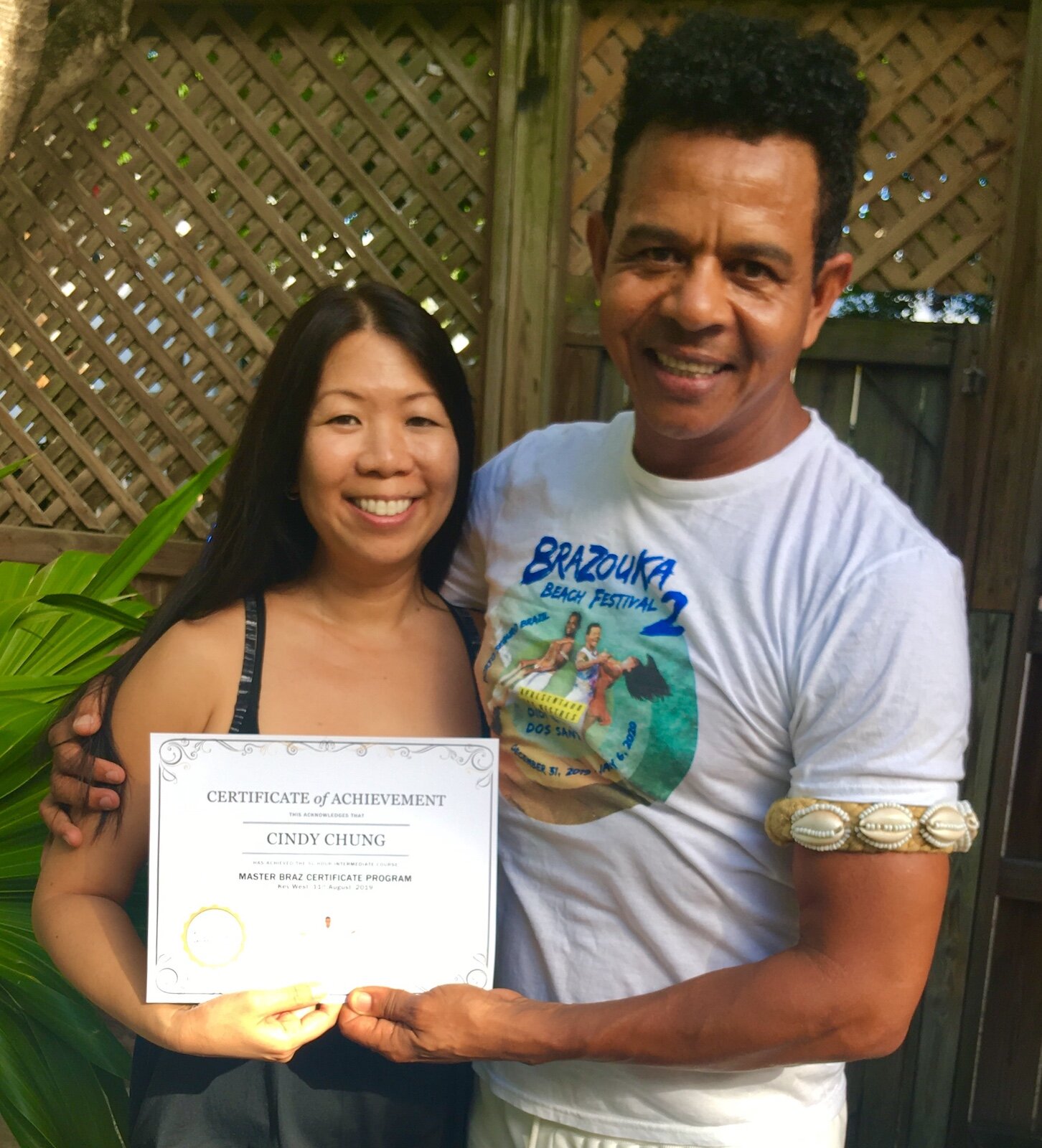 Cindy Chung Completes Master Braz Certificate Course 2019