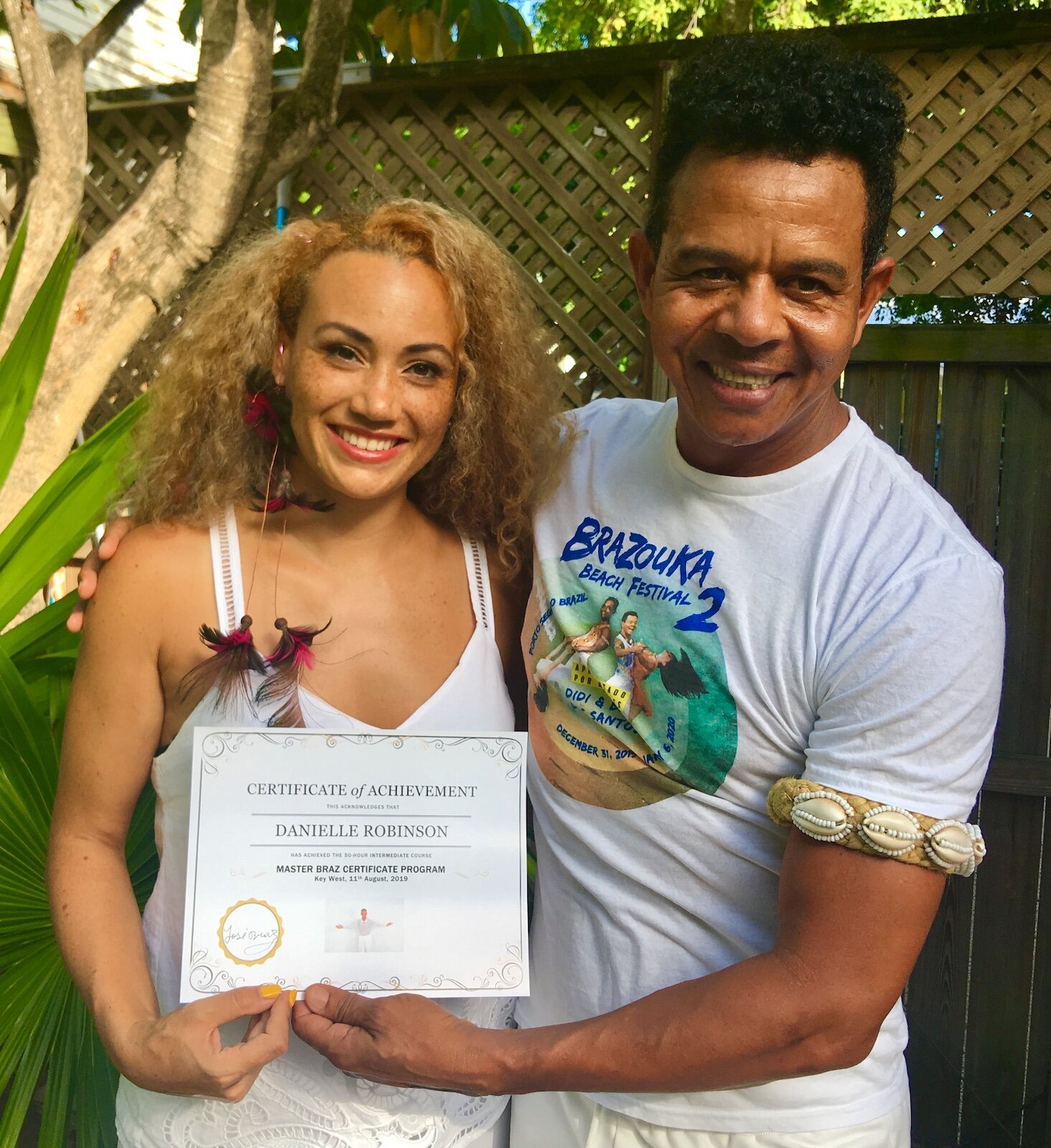 Danielle Robinson Completes Master Braz Certificate Course 2019