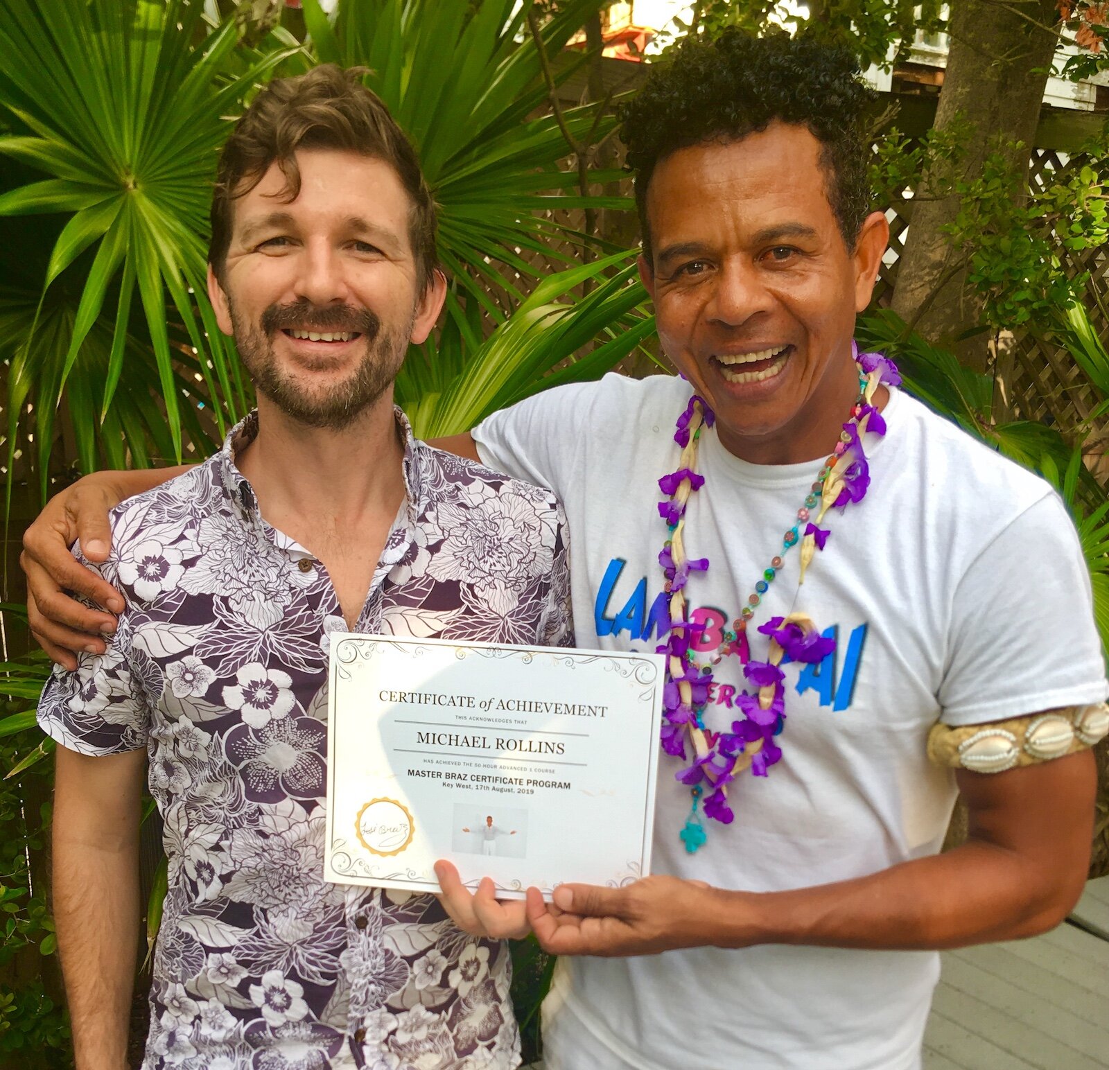 Michael Rollins Completes Master Braz Certificate Course 2019