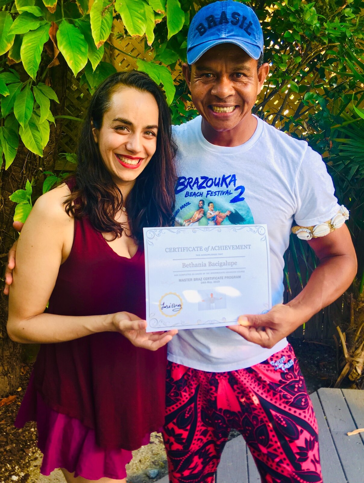 Bethania Bacigalupe Completes Master Braz Certificate Course 2019