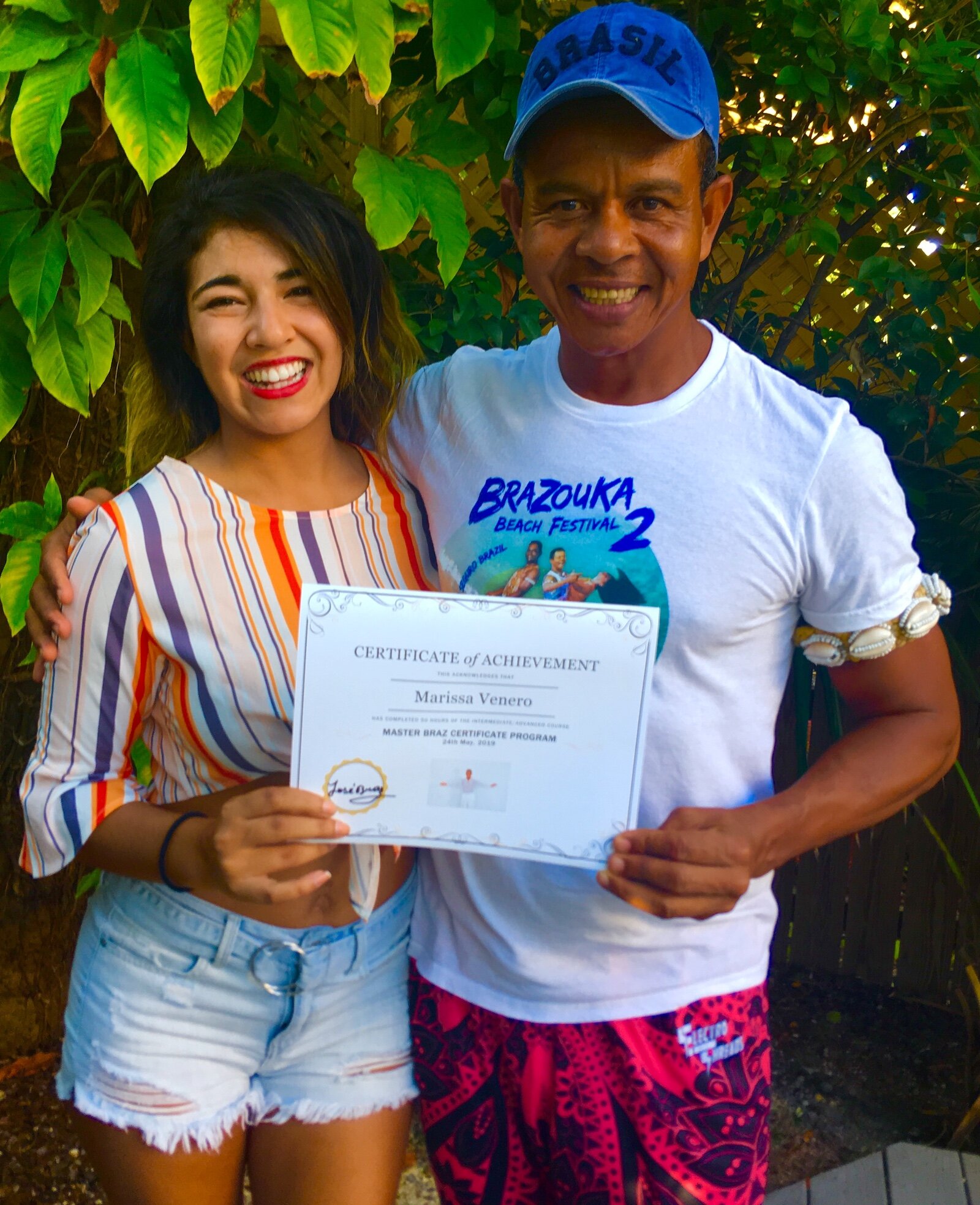 Marissa Venero Completes Master Braz Certificate Course