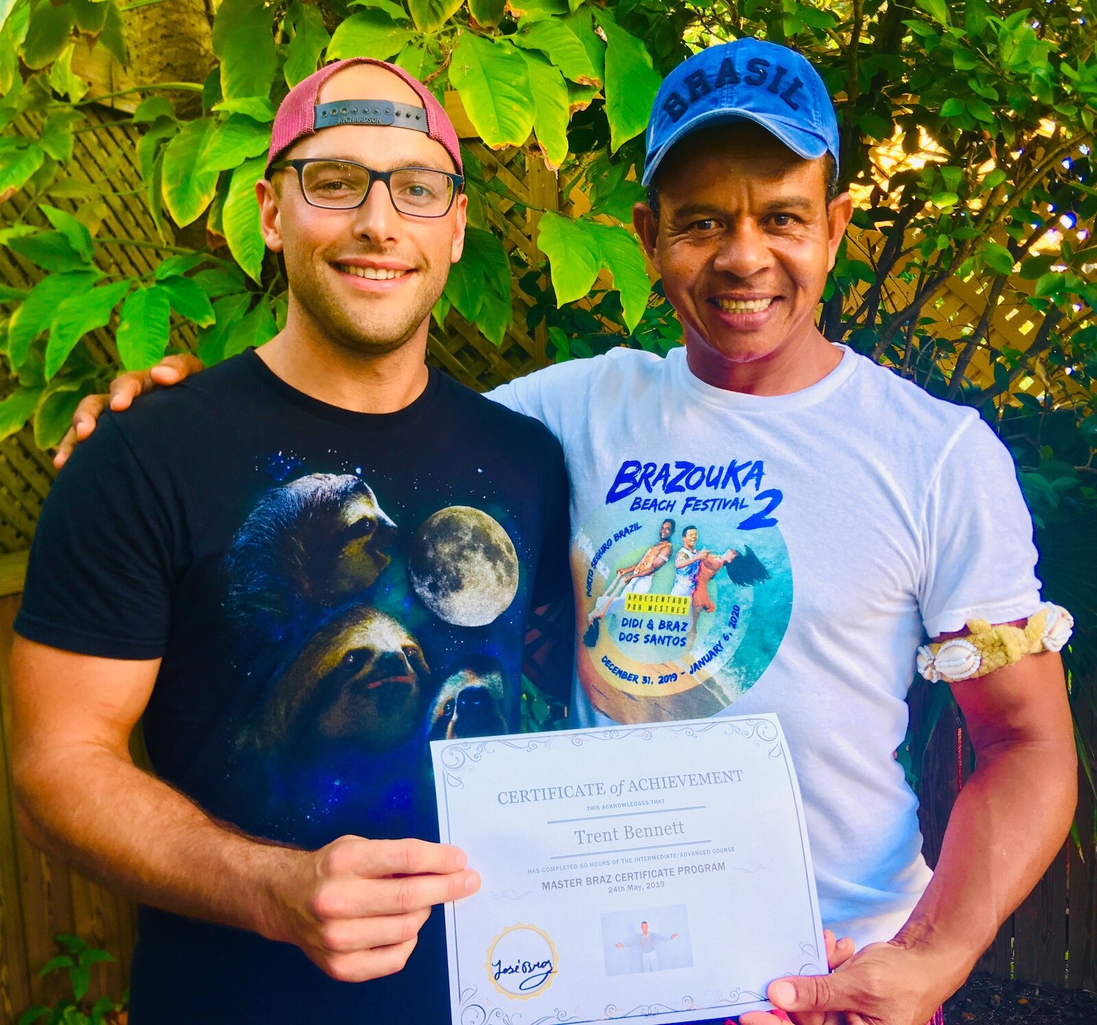 Trent Bennett Completes Master Braz Certificate Course