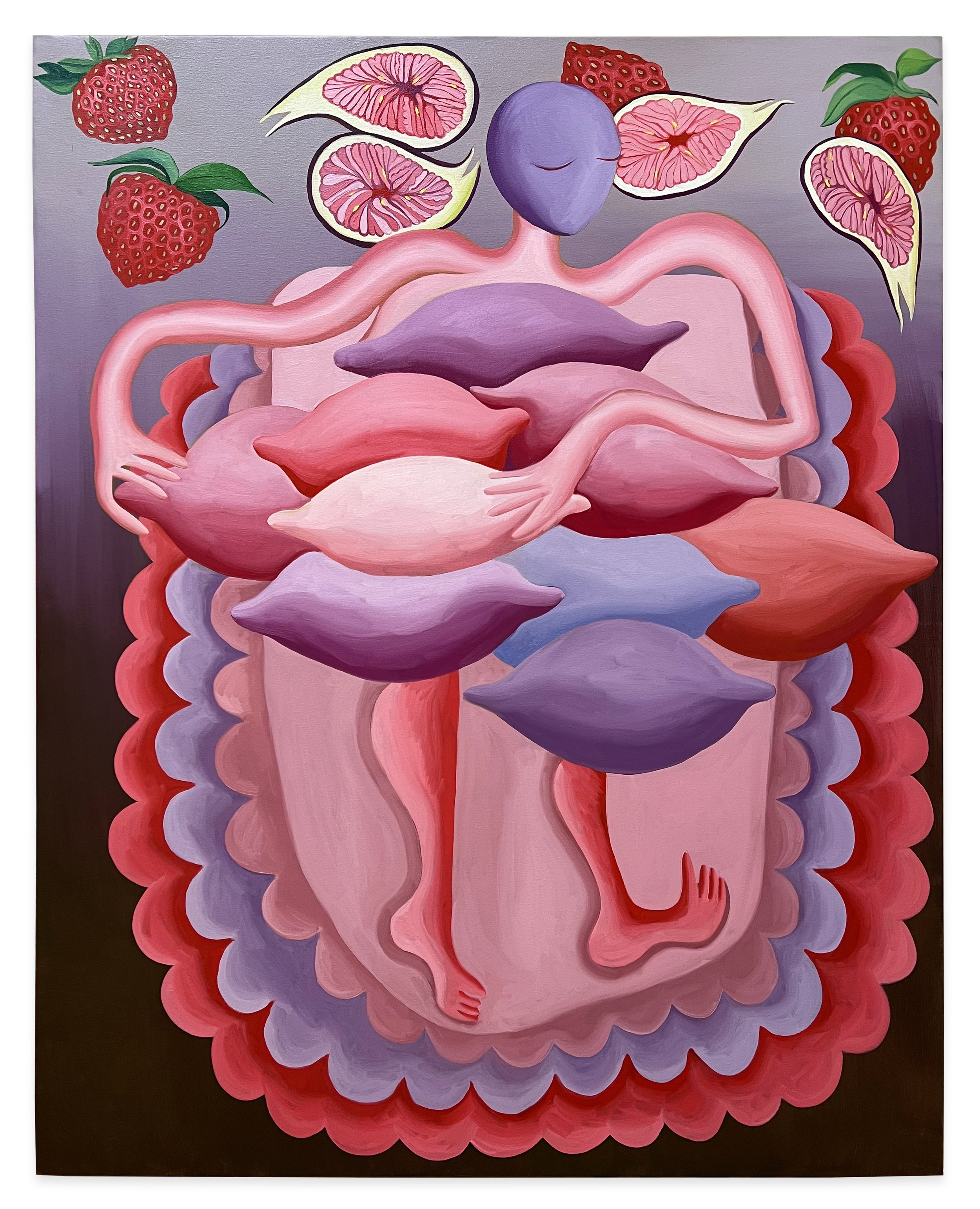Covering, 60 x 48 inches, Oil on canvas