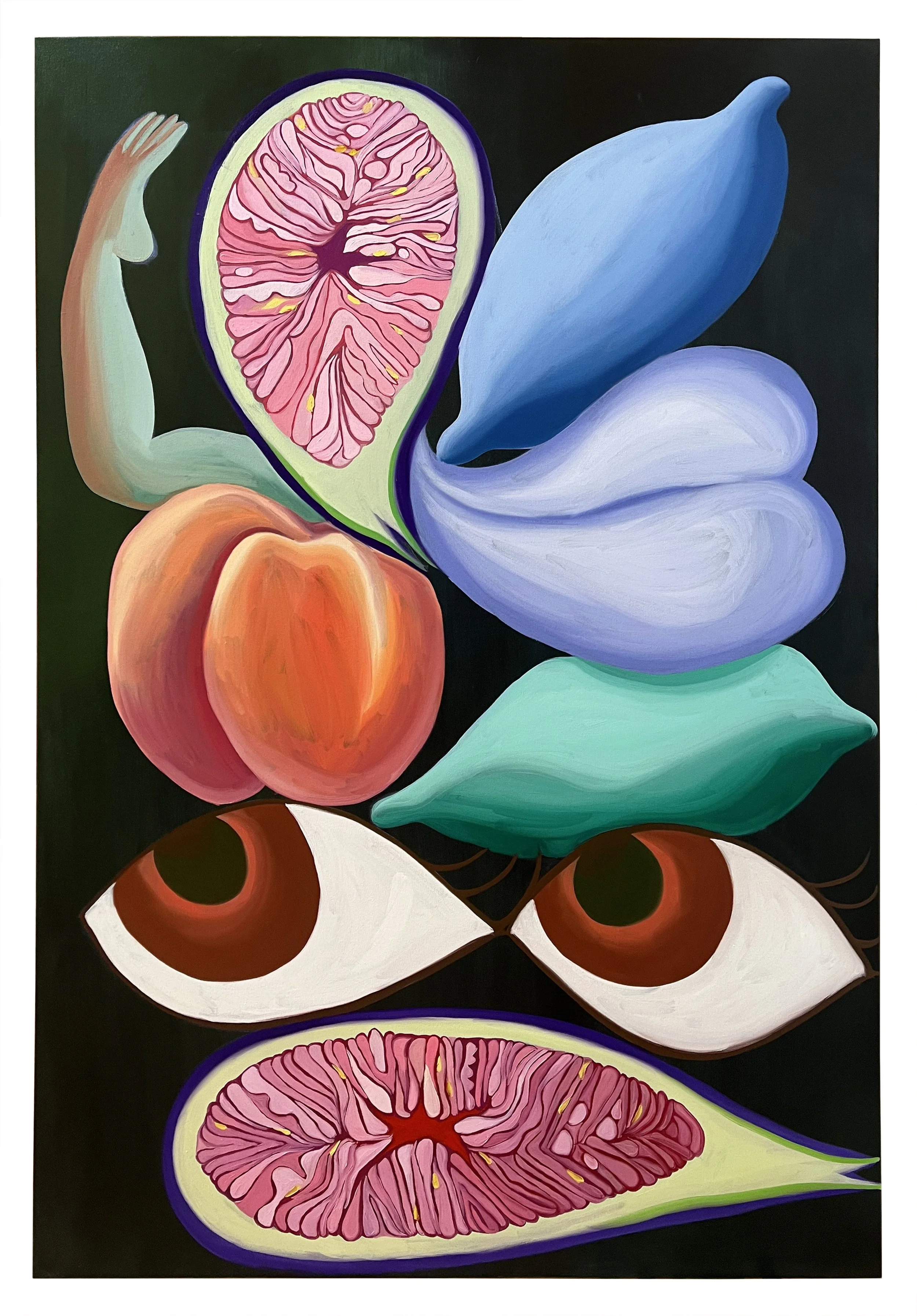 Tempting, 72 x 48 inches, Oil on canvas