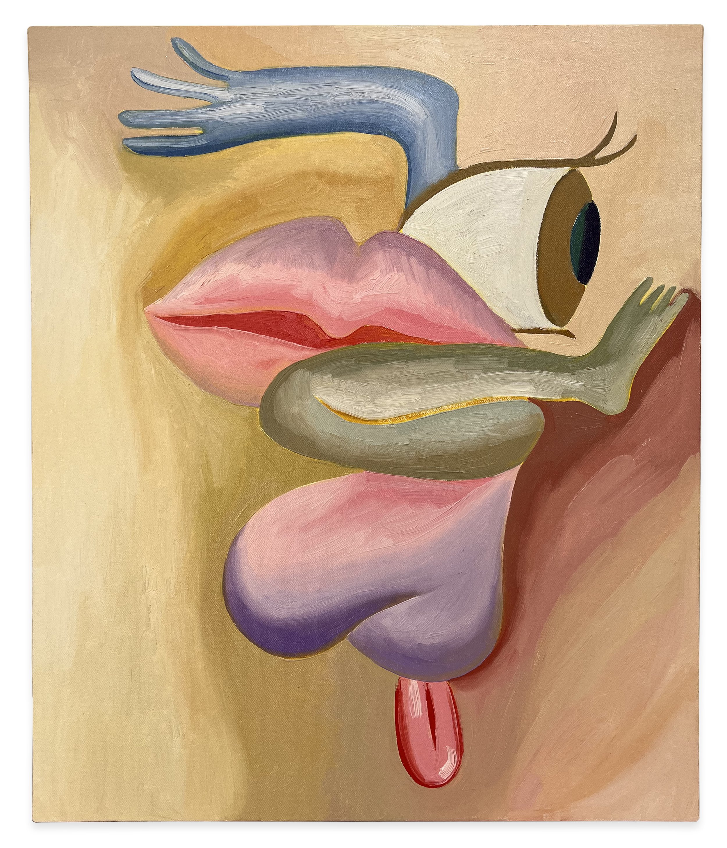 Churning, 18 x 16 inches, Oil on canvas