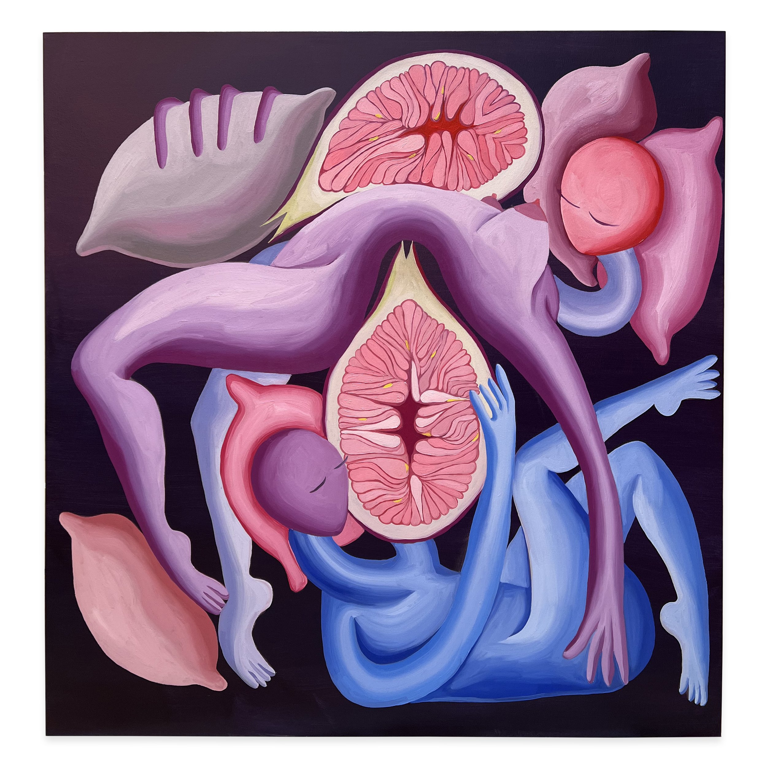 Habitating, 50 x 48 inches, Oil on canvas
