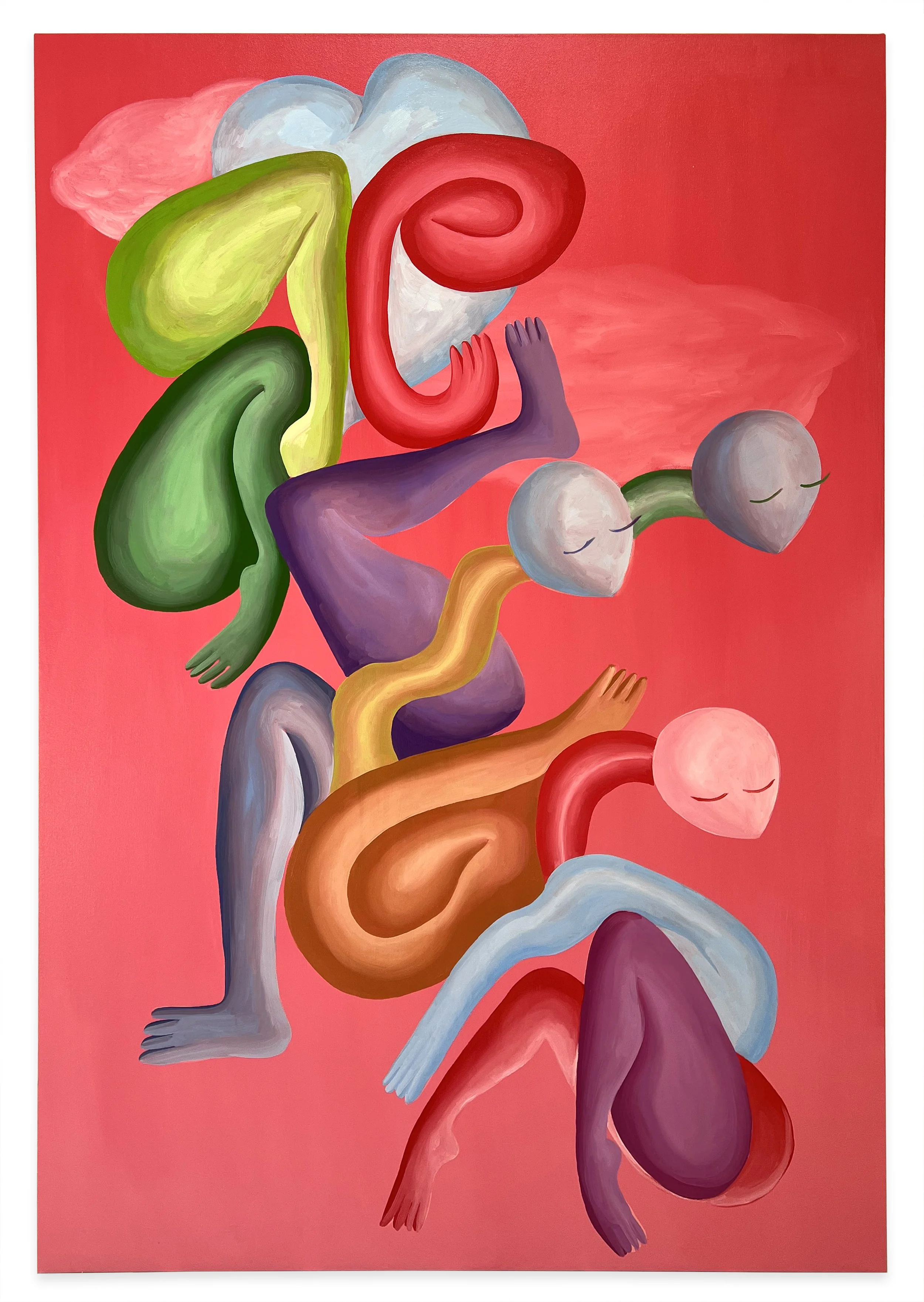 
Lingering, 72 x 48 inches, Oil on canvas