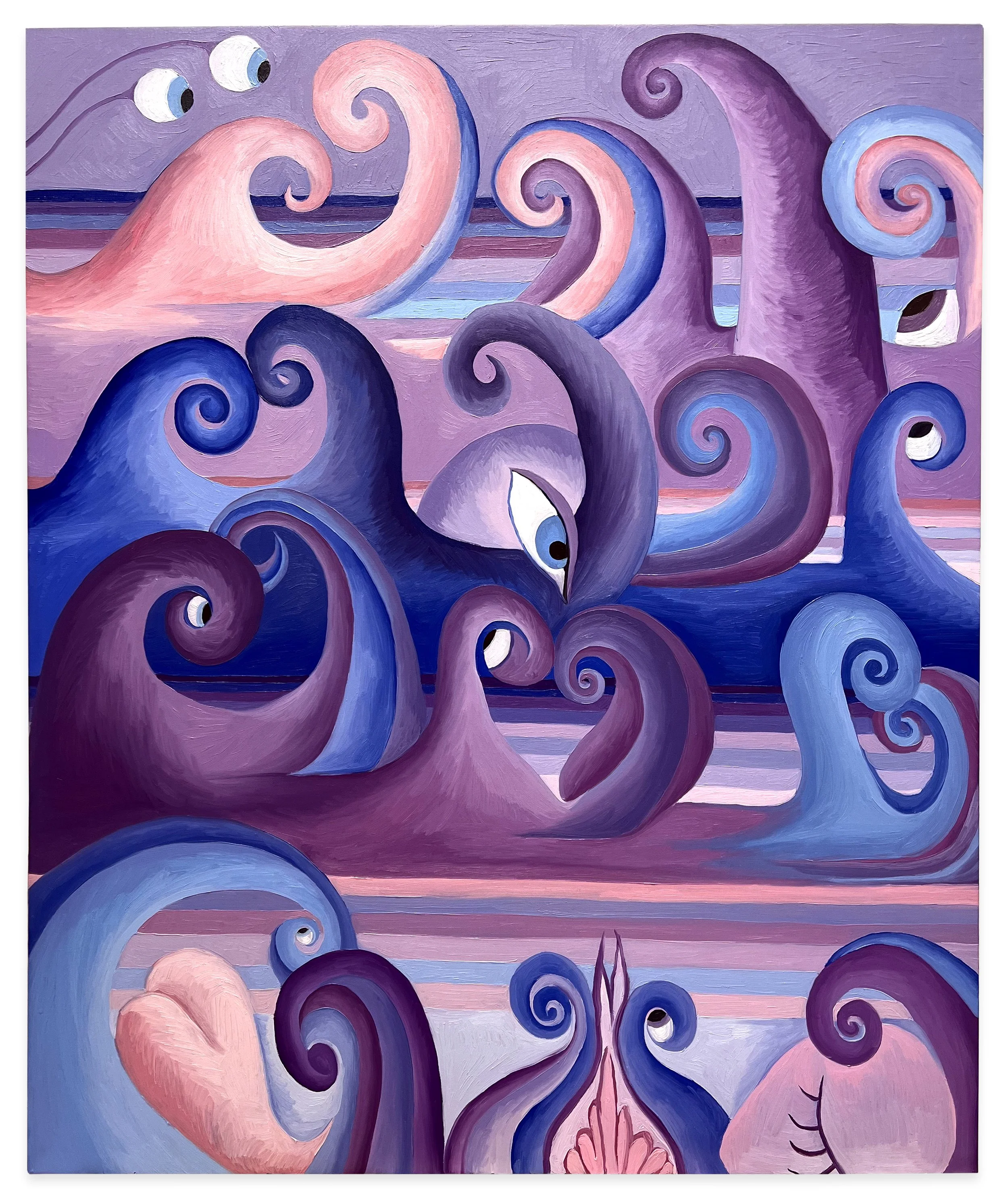 Rhythms, Oil on linen, 36 x 30 inches