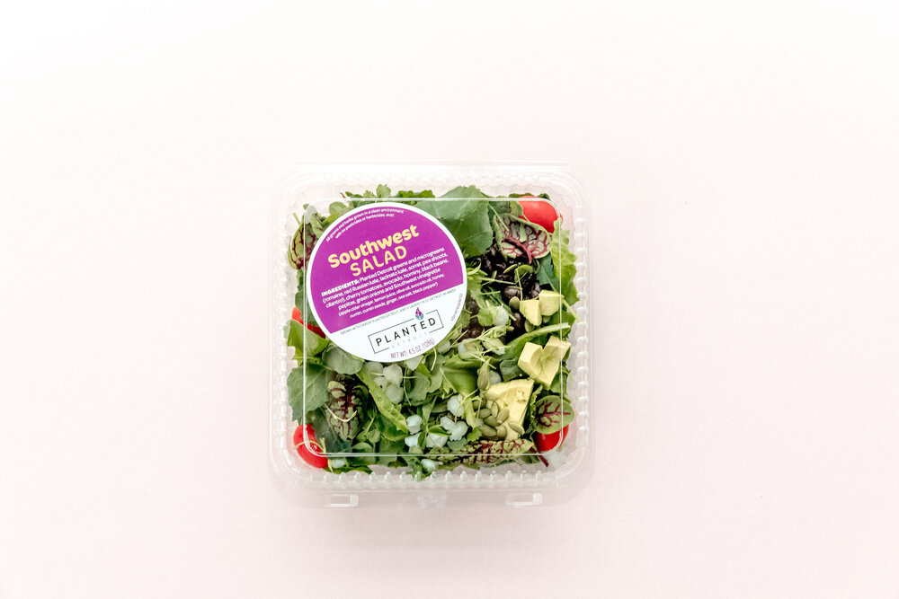 Southwest Salad with our retired label